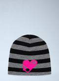 Striped Knit Beanie