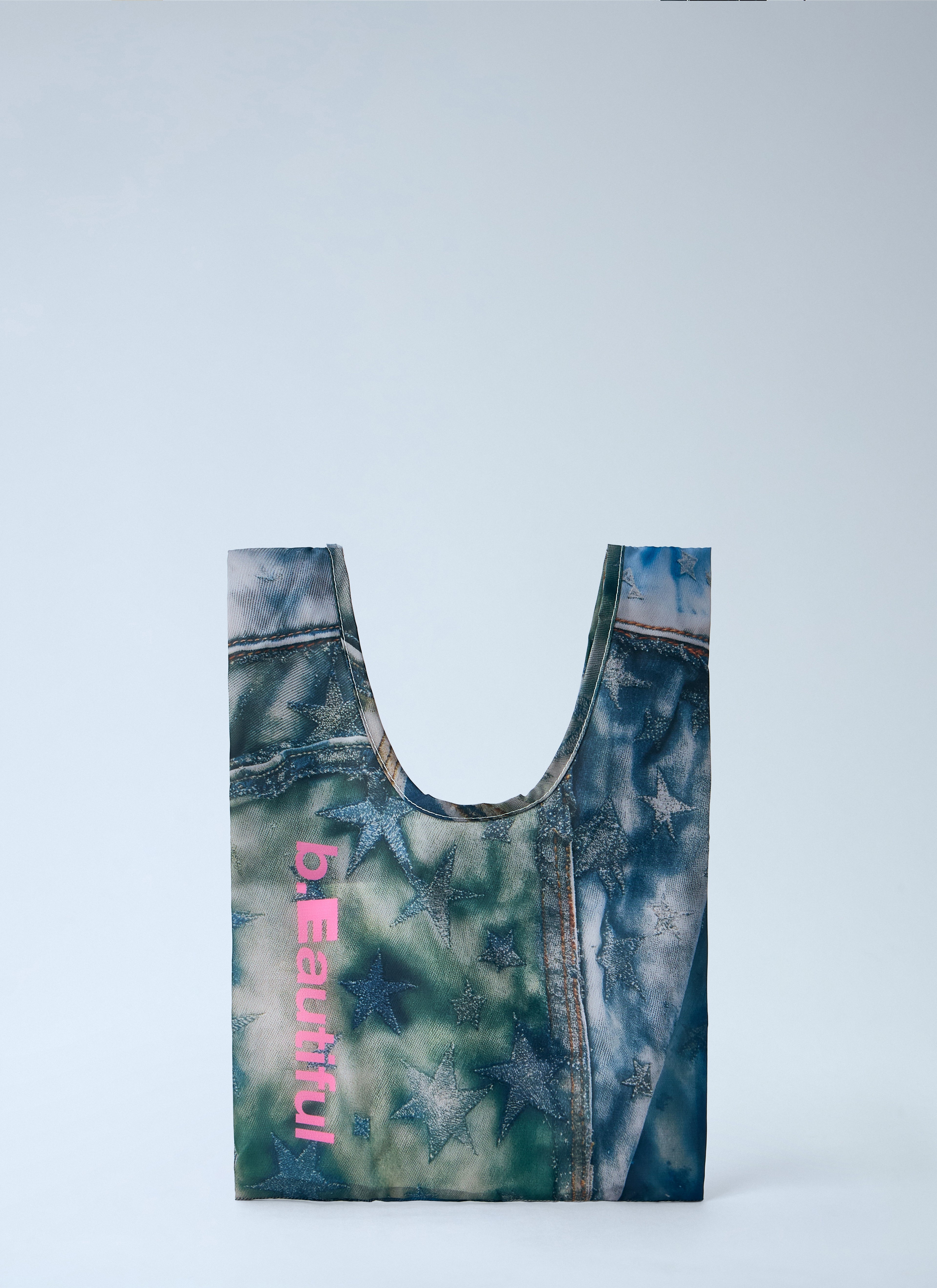Star Denim Reusable Mini Bag