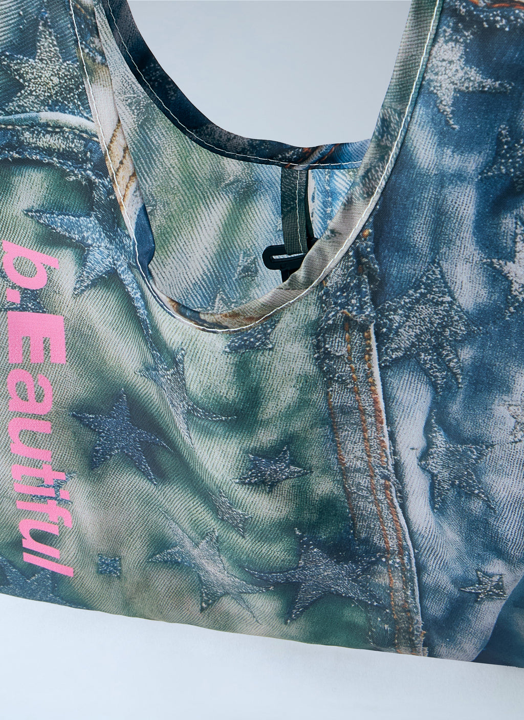 Star Denim Reusable Mini Bag