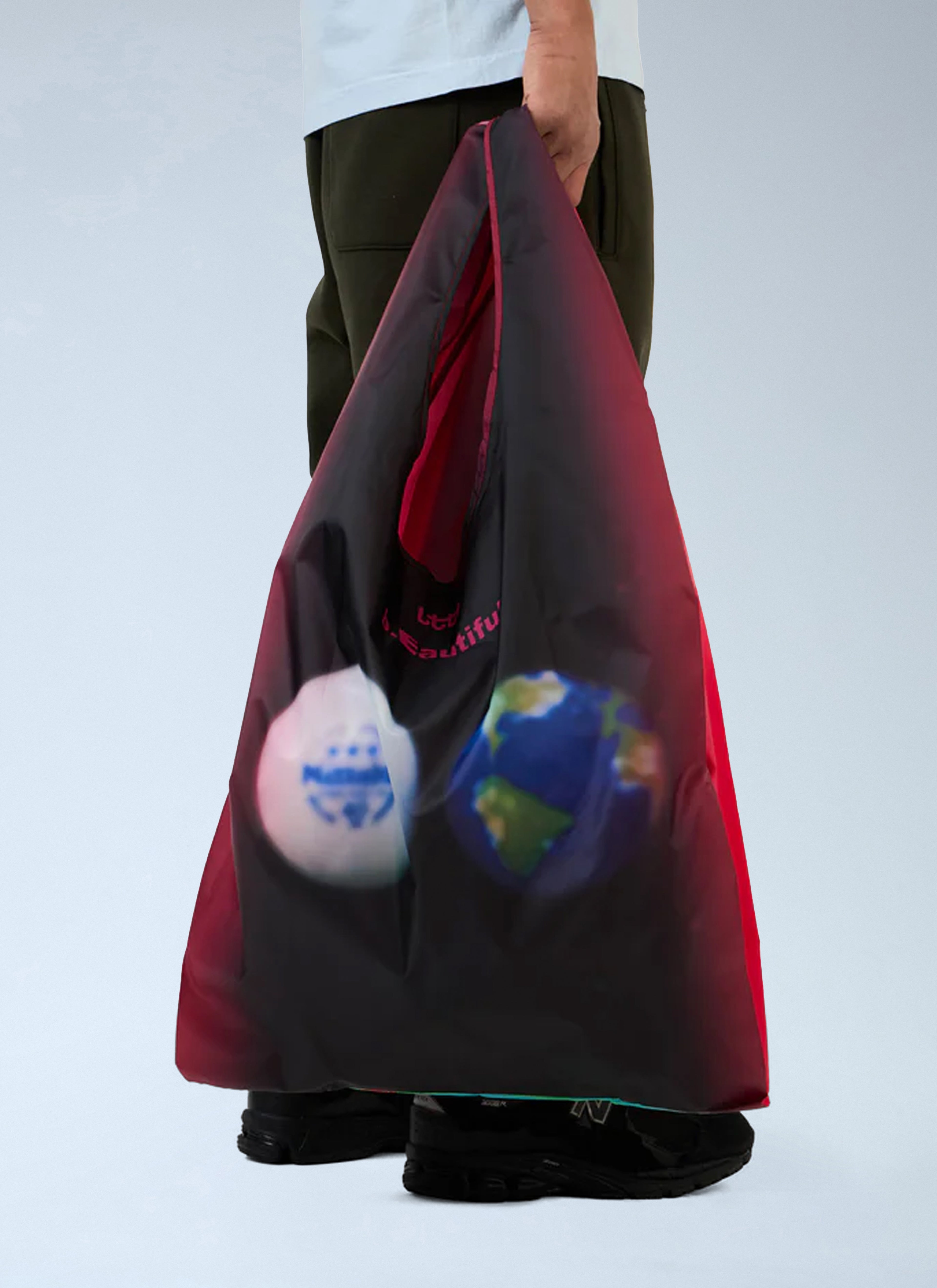 XL Globe Reusable Tote Bag