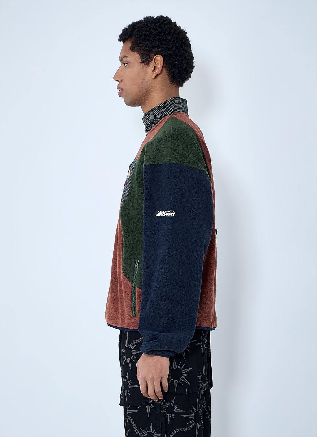 Fleece Pullover With Button Placket