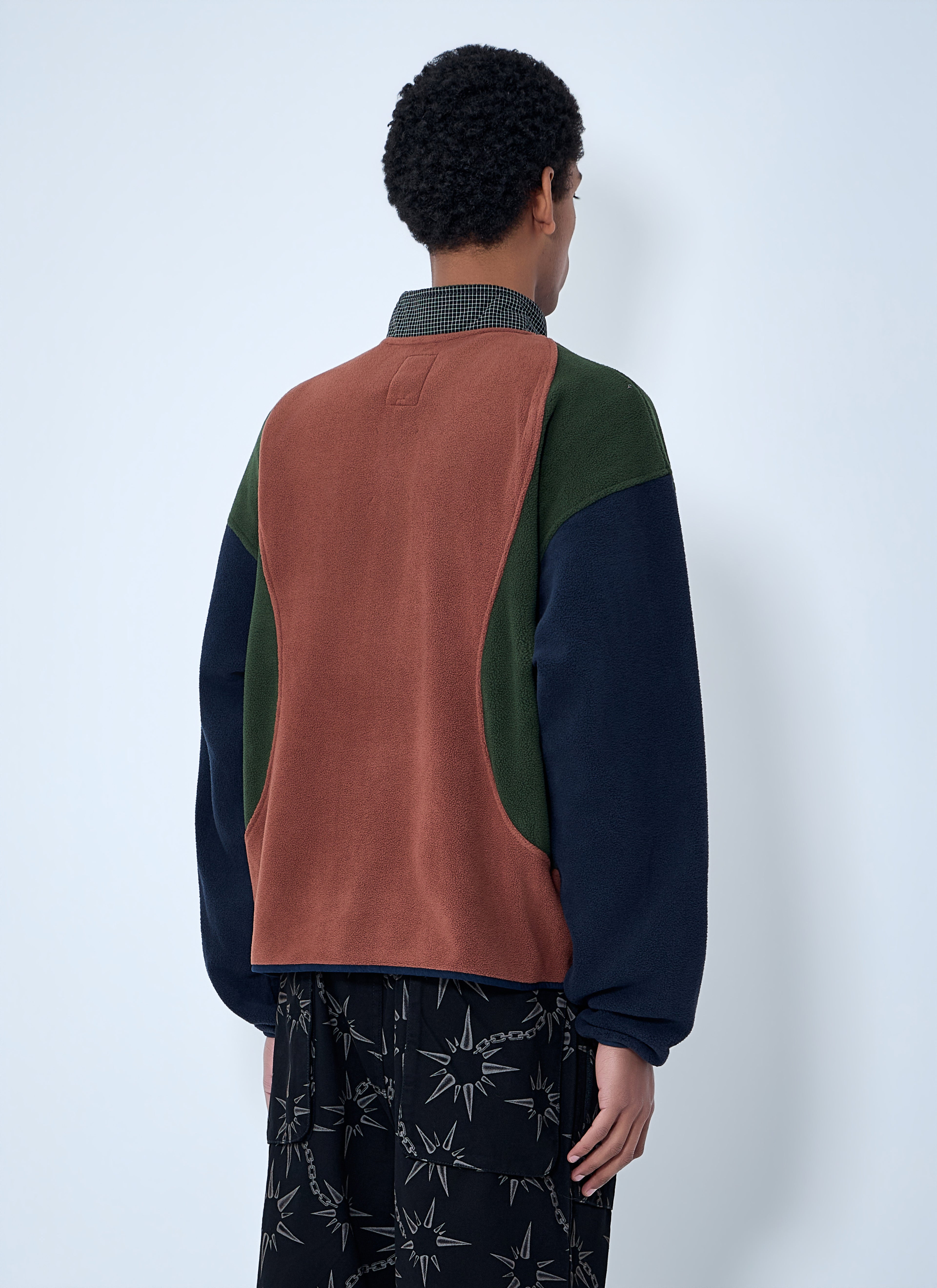 Fleece Pullover With Button Placket