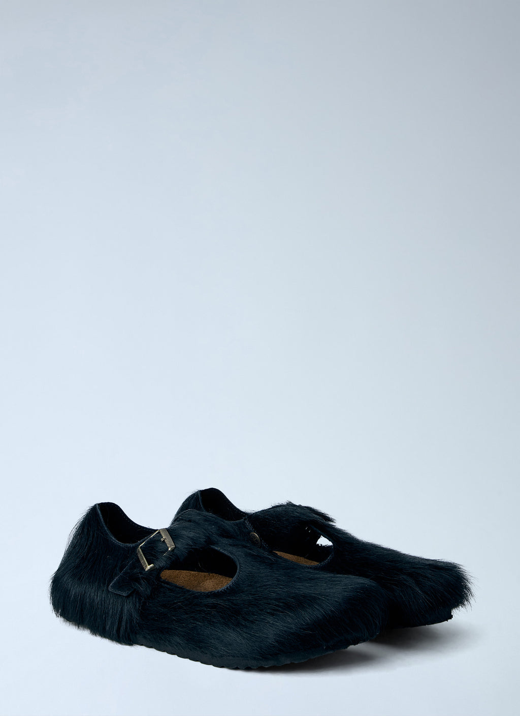 Paris The Rebel Fur Slip Ons
