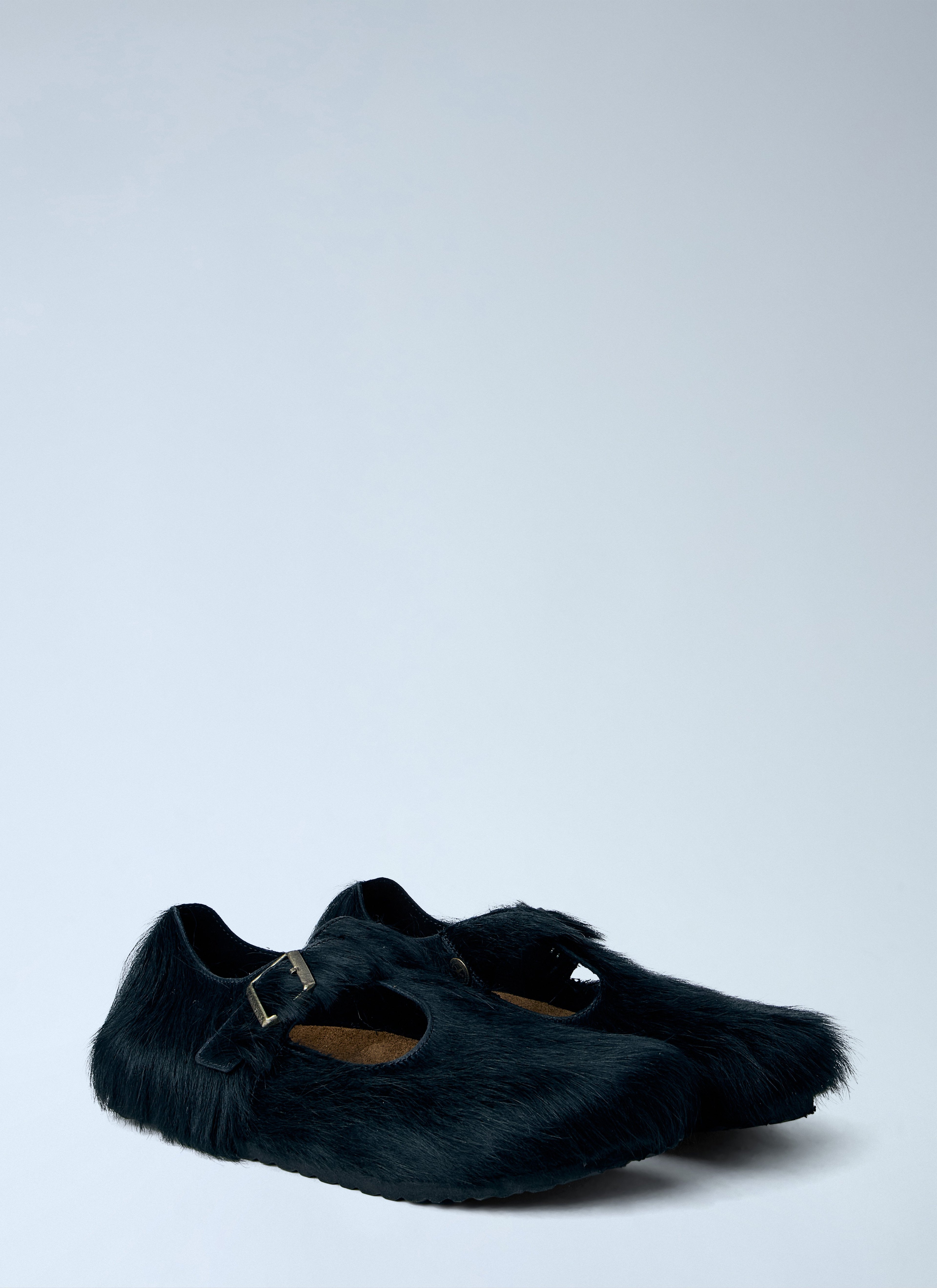 Paris The Rebel Fur Slip Ons