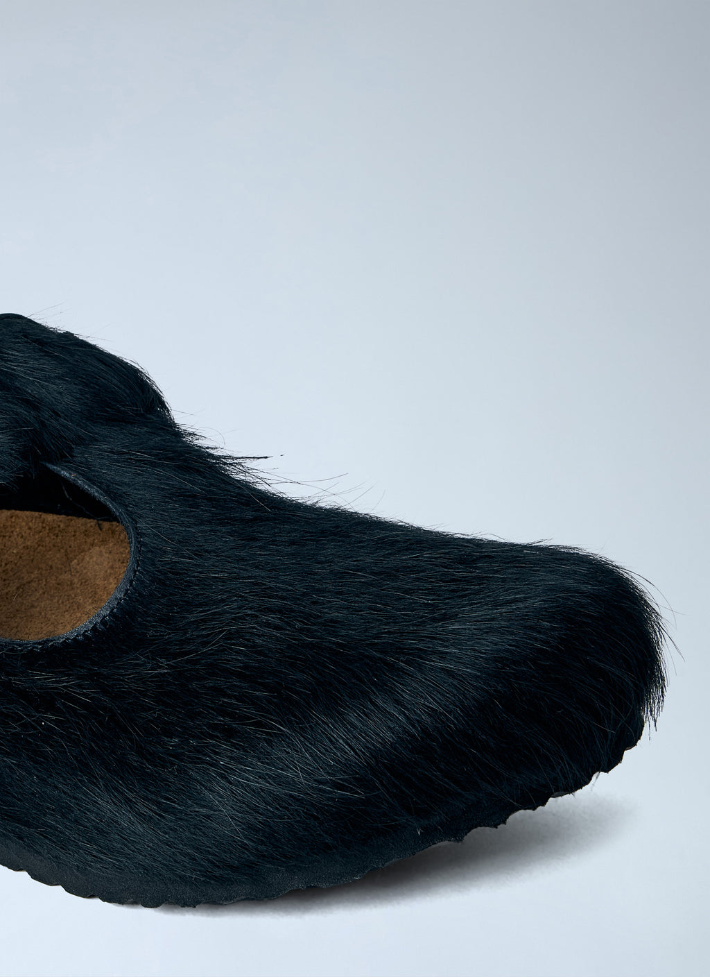 Paris The Rebel Fur Slip Ons