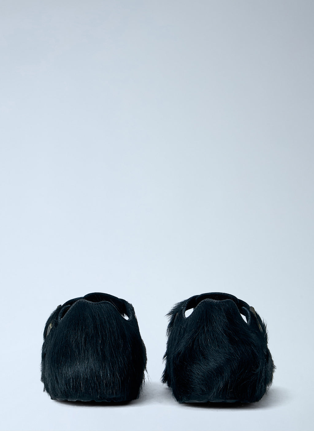 Paris The Rebel Fur Slip Ons