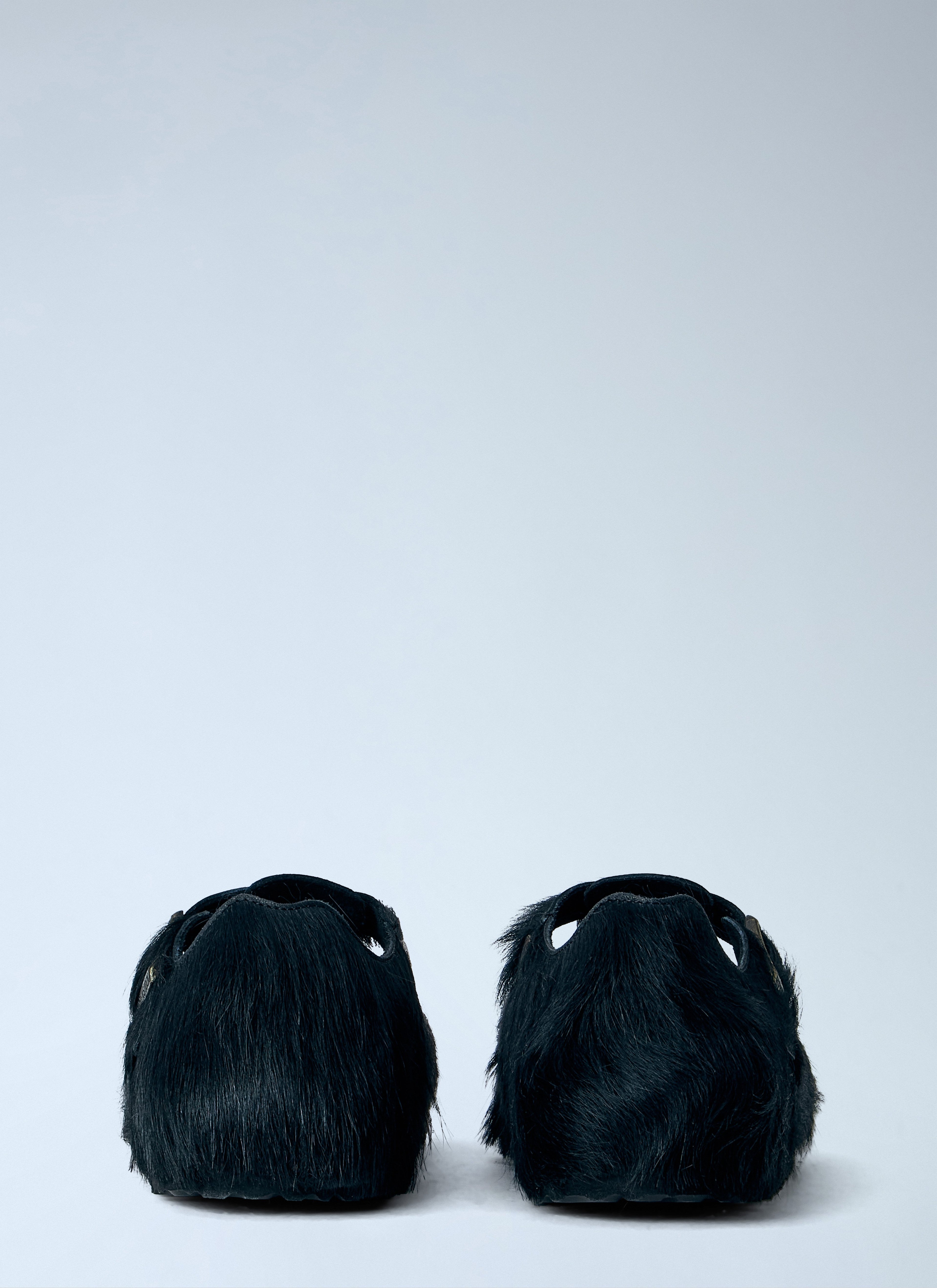 Paris The Rebel Fur Slip Ons