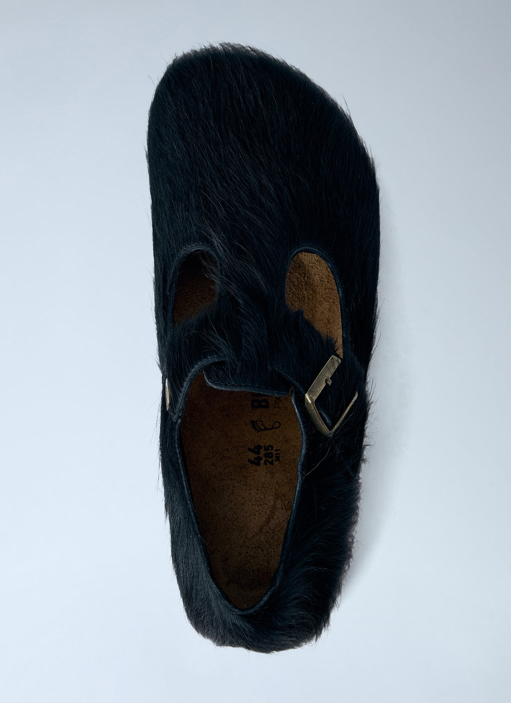 Paris The Rebel Fur Slip Ons