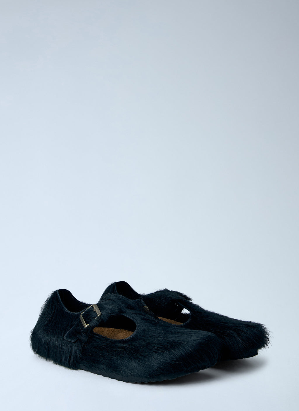 Paris The Rebel Fur Slip Ons