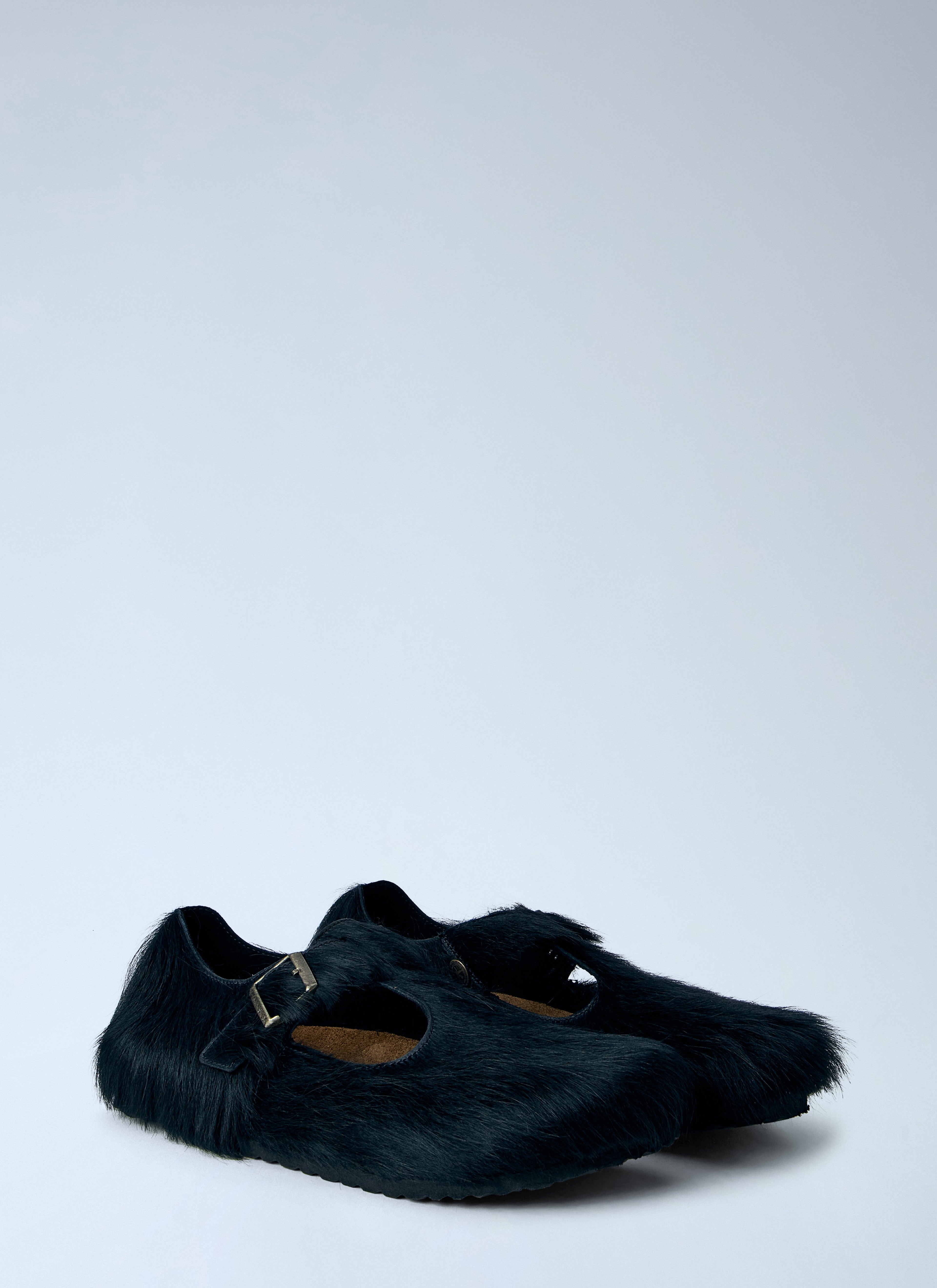 Paris The Rebel Fur Slip Ons