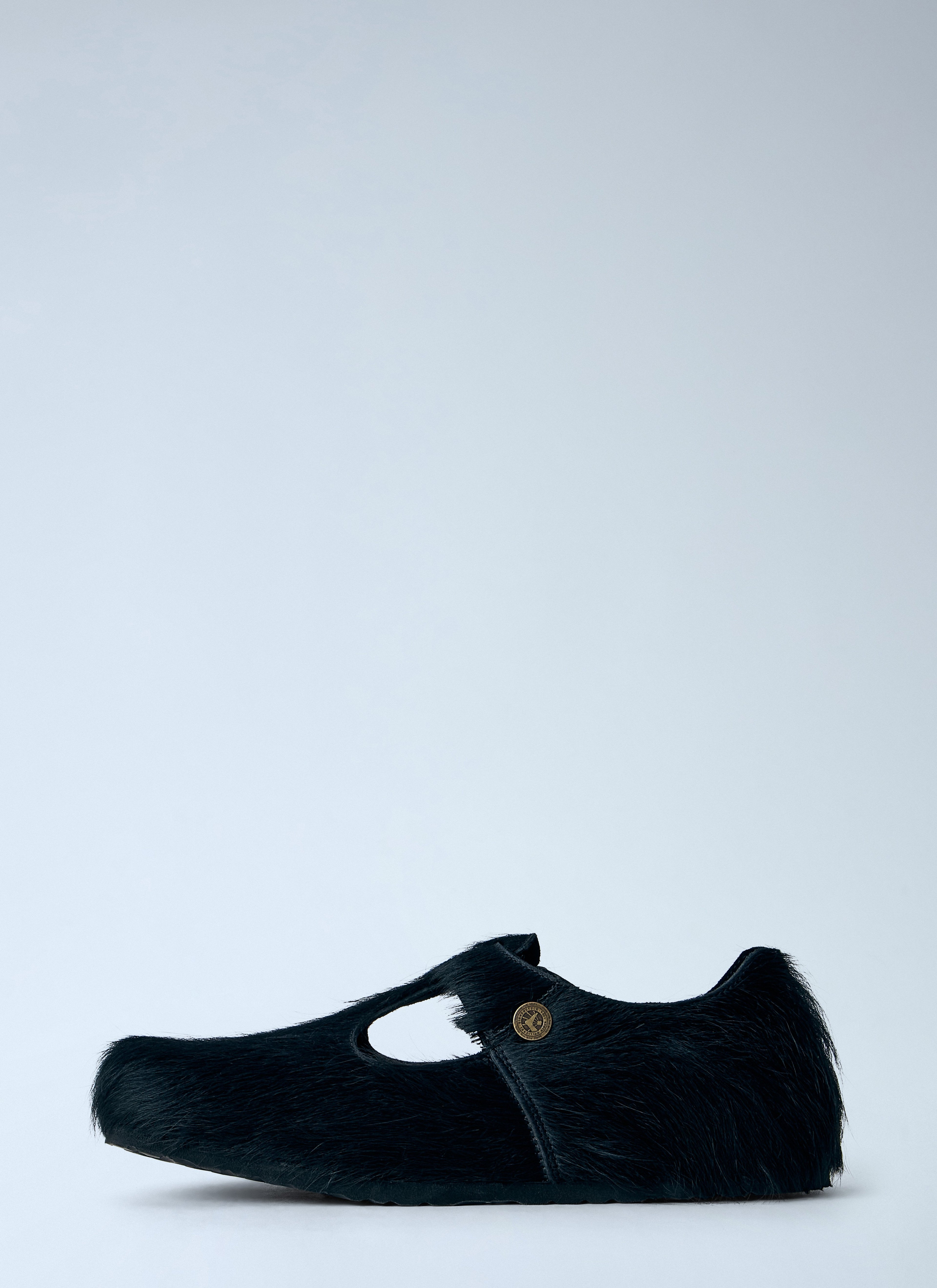 Paris The Rebel Fur Slip Ons