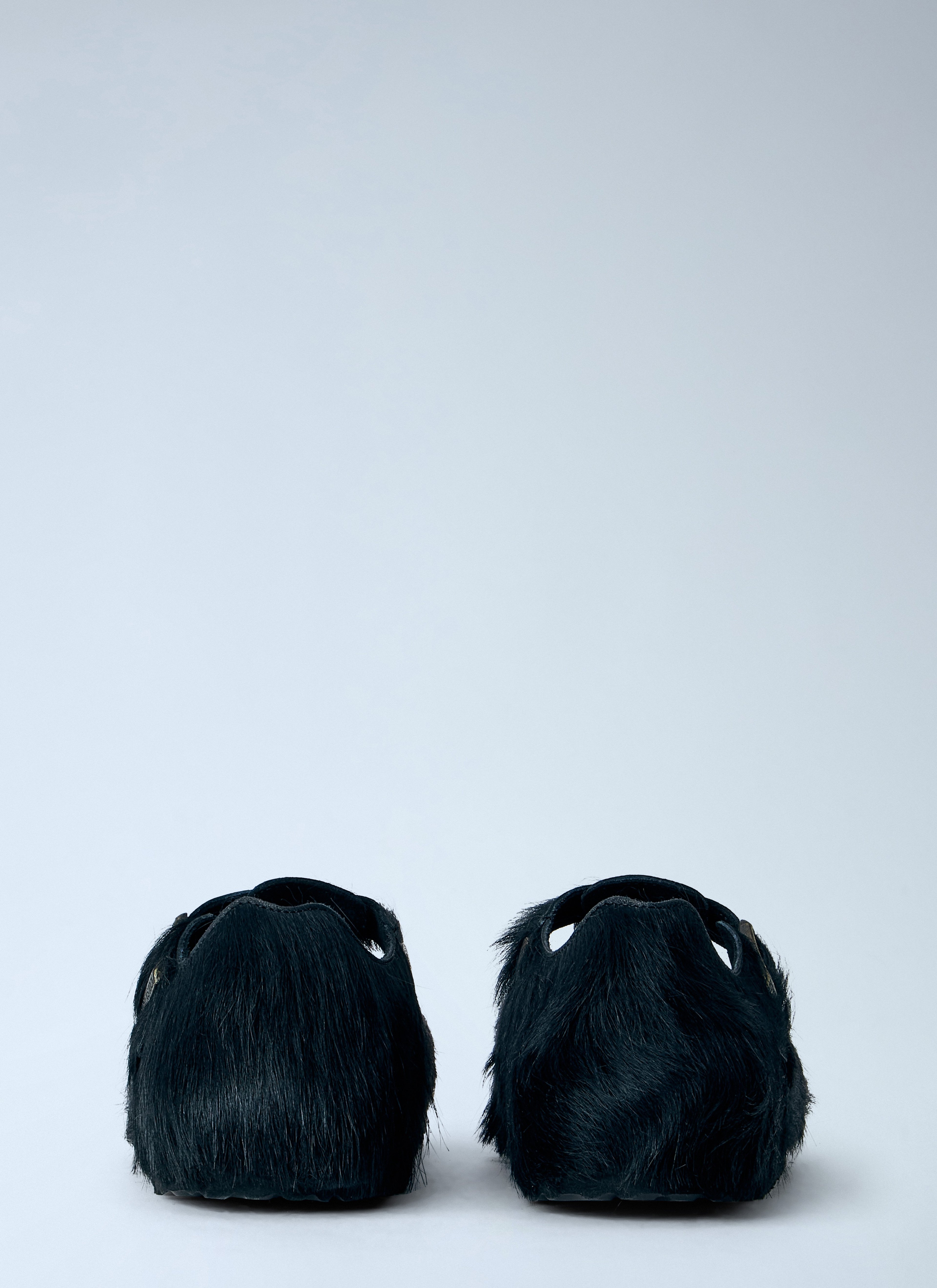 Paris The Rebel Fur Slip Ons