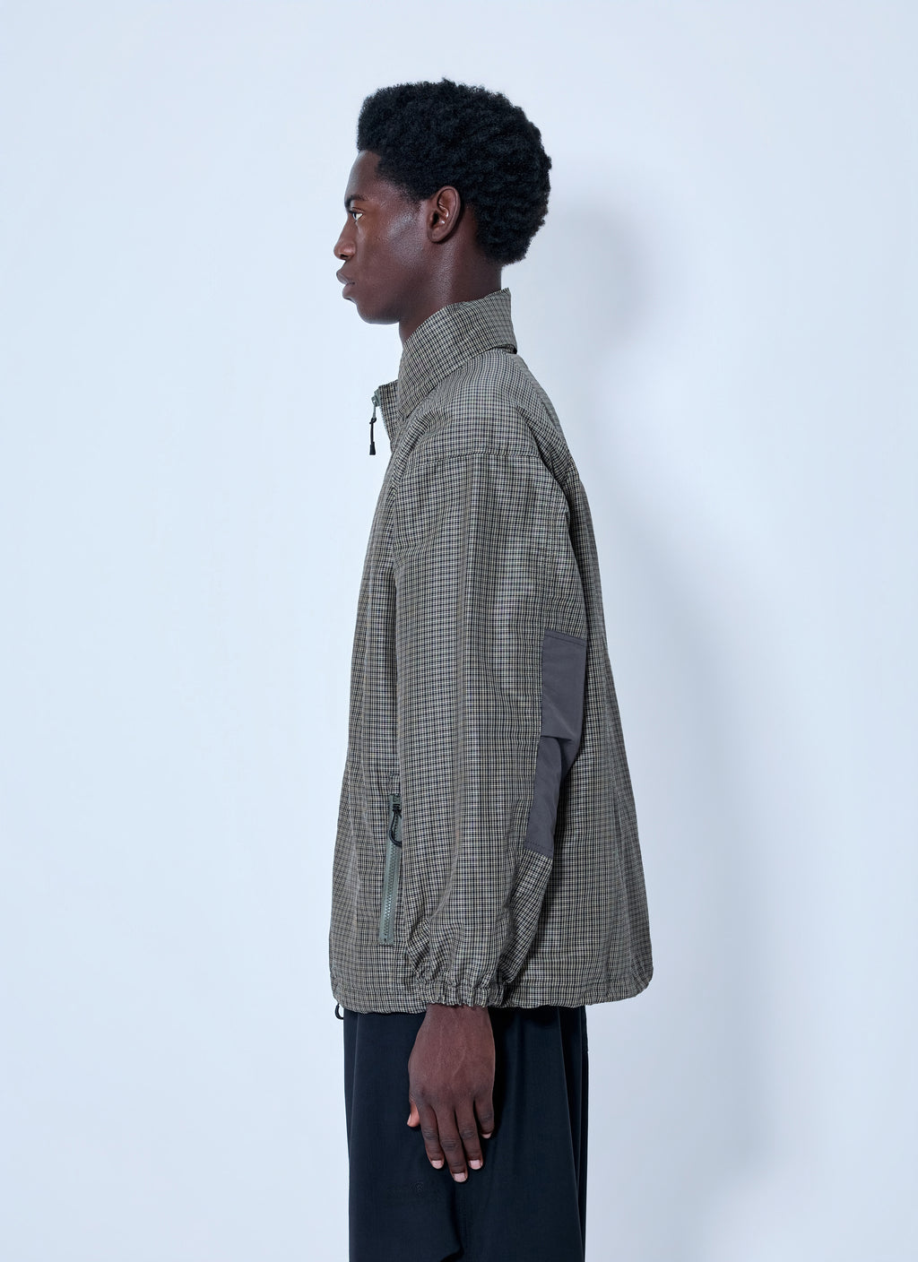 Lightweight Plaid Jacket