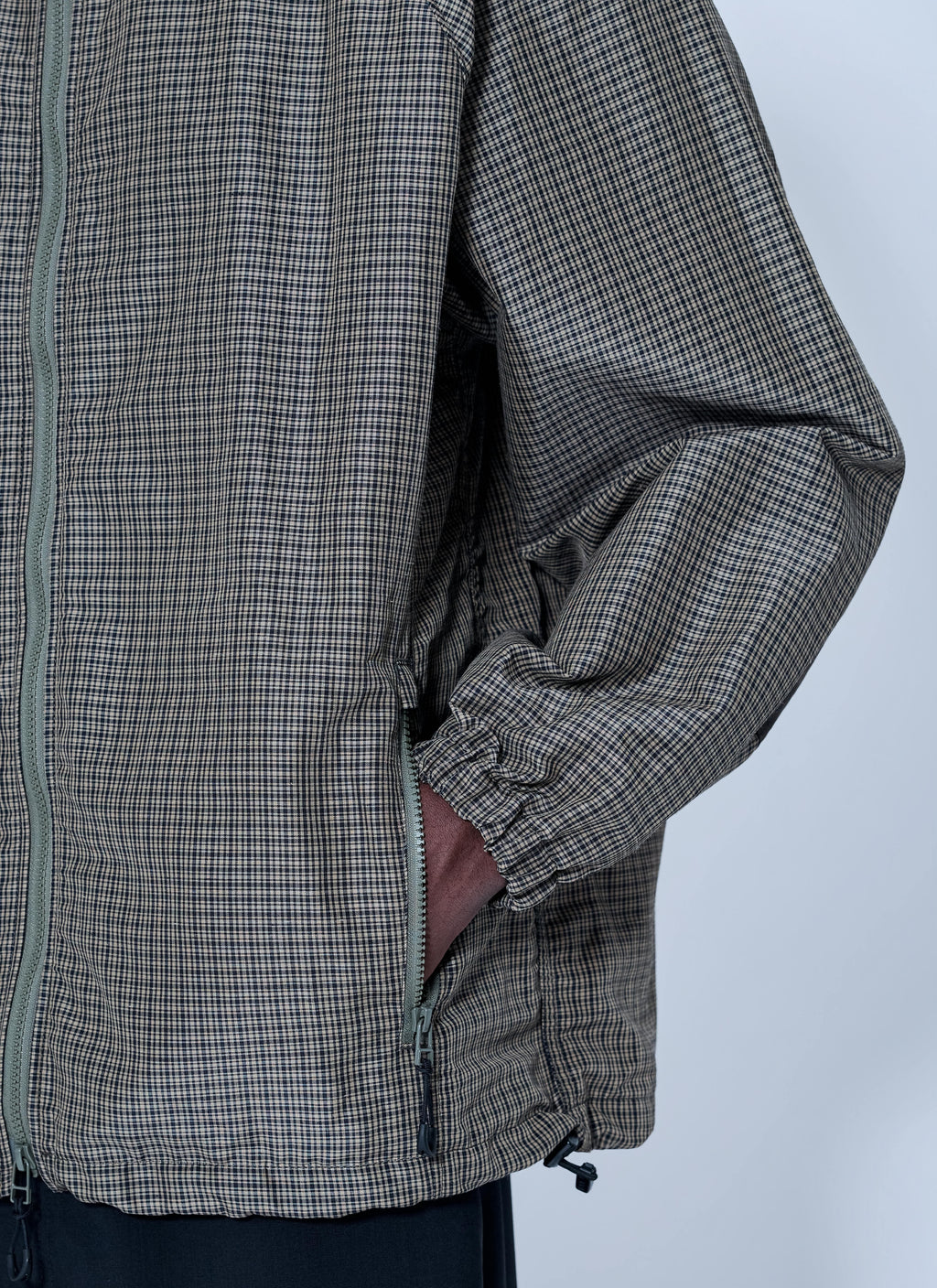 Lightweight Plaid Jacket