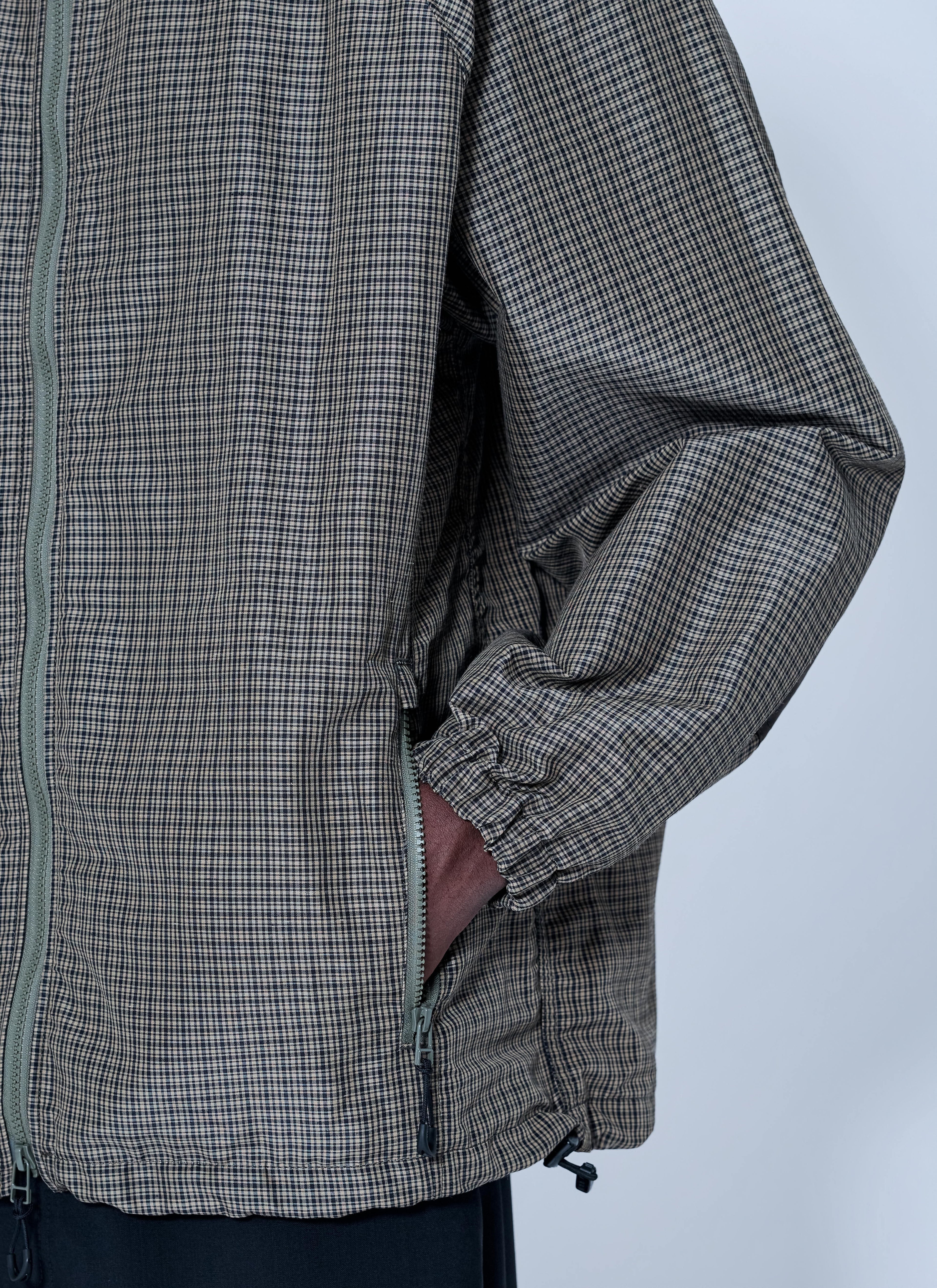 Lightweight Plaid Jacket