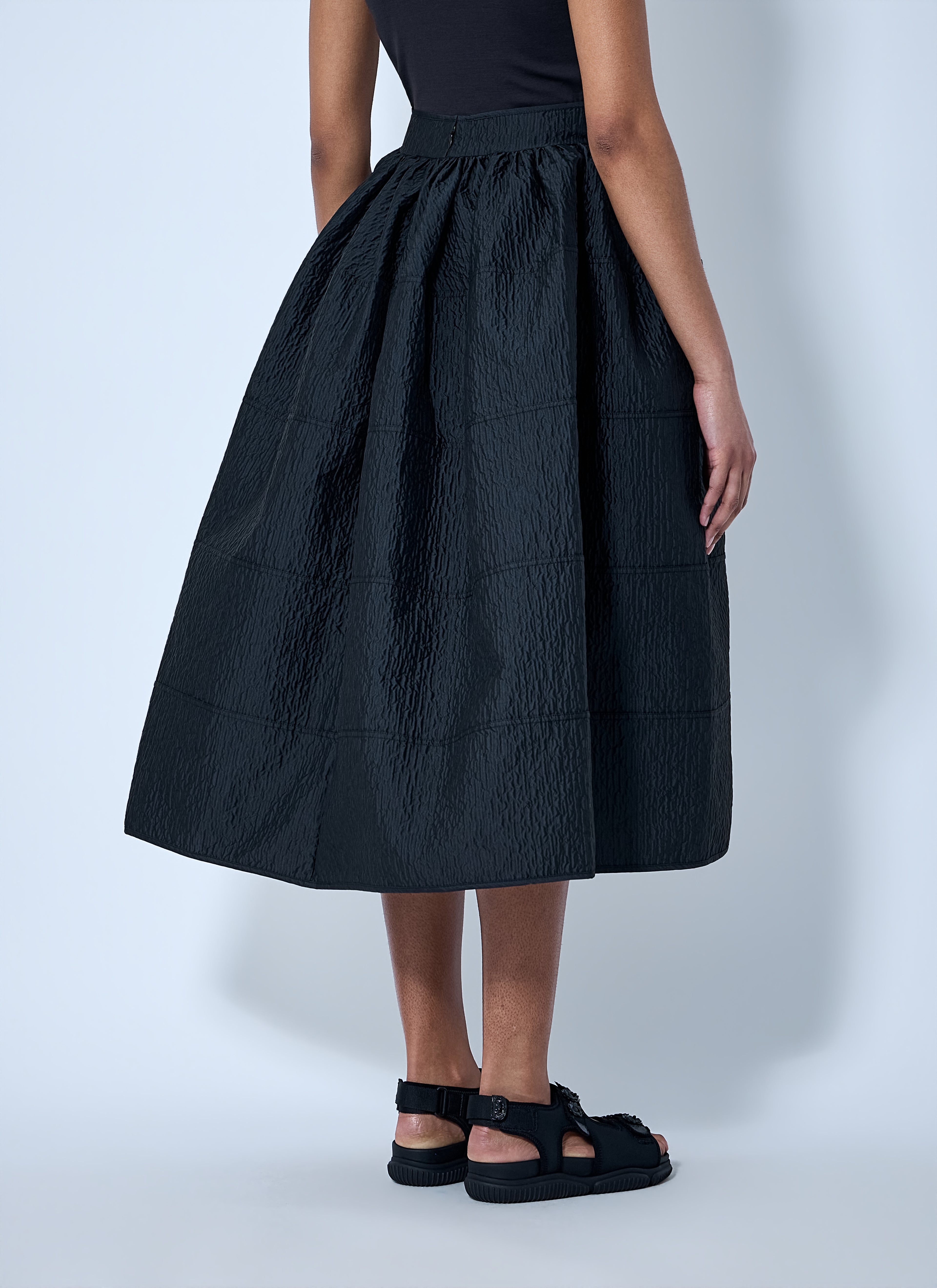 CBdaphne Skirt Stria Matelasse
