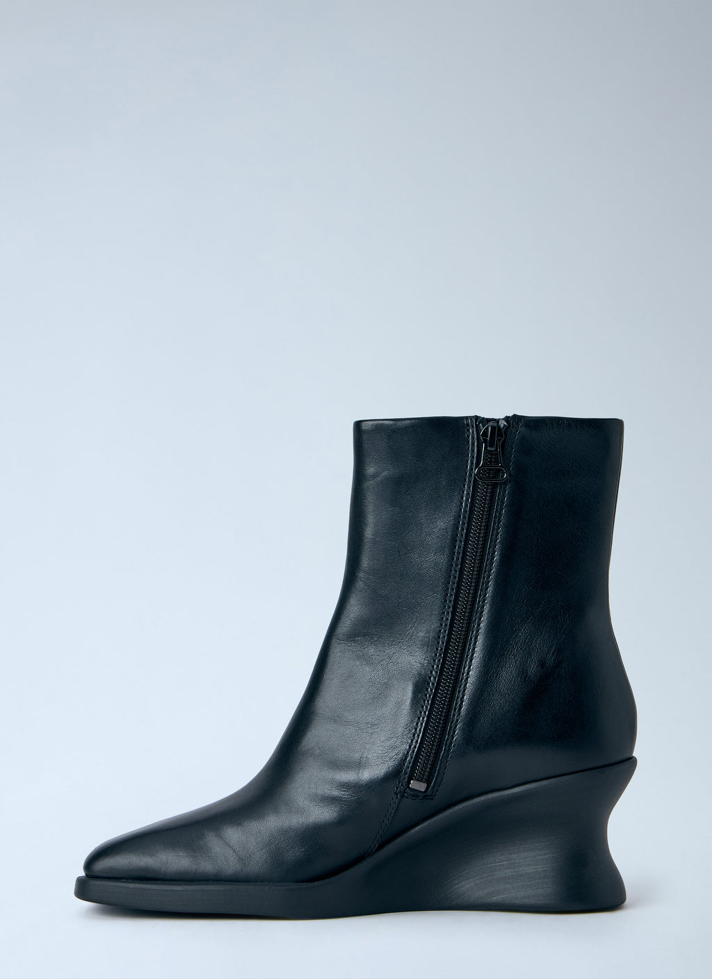Louise Wedge-Heel Ankle Boots