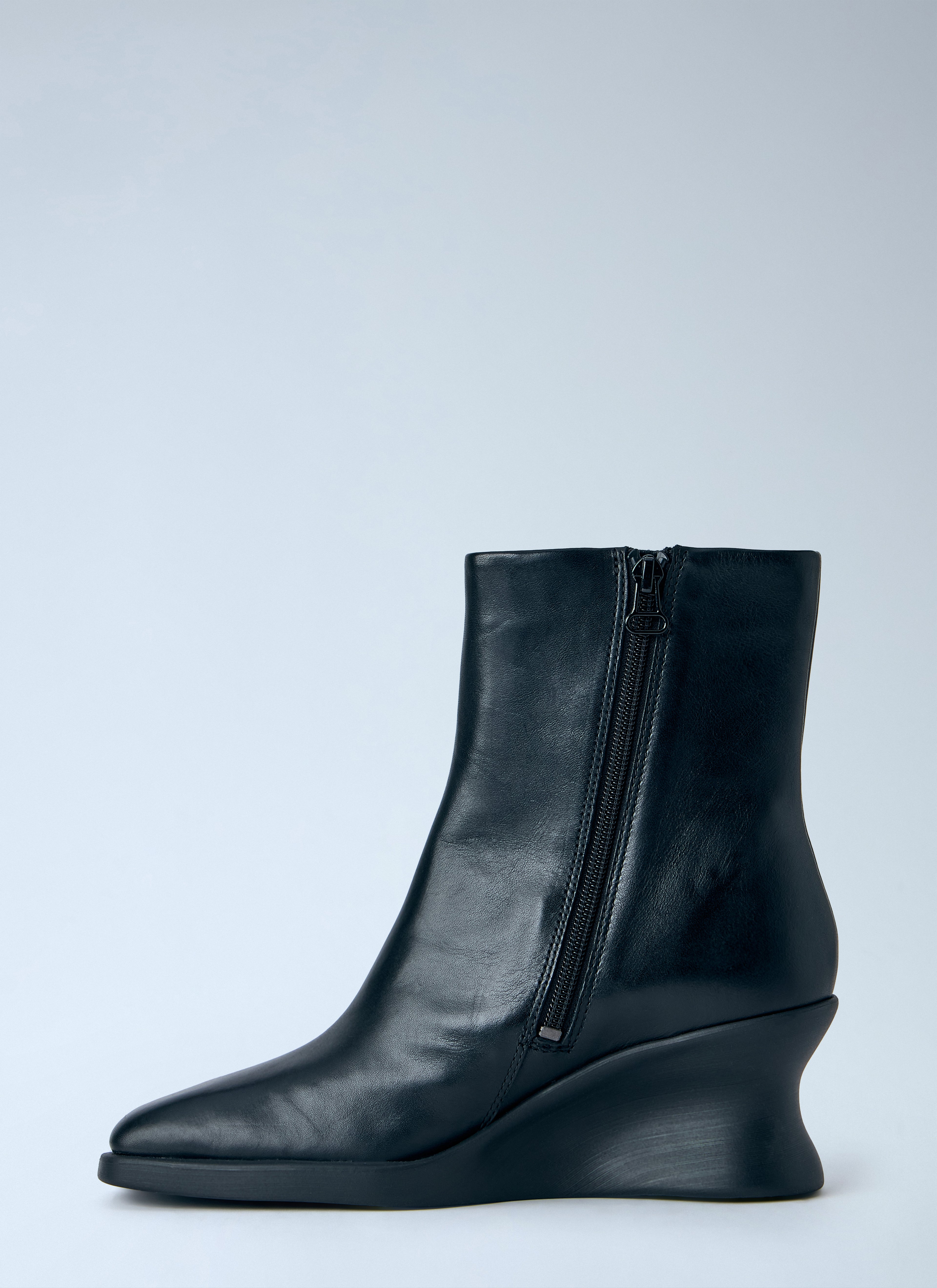 Louise Wedge-Heel Ankle Boots