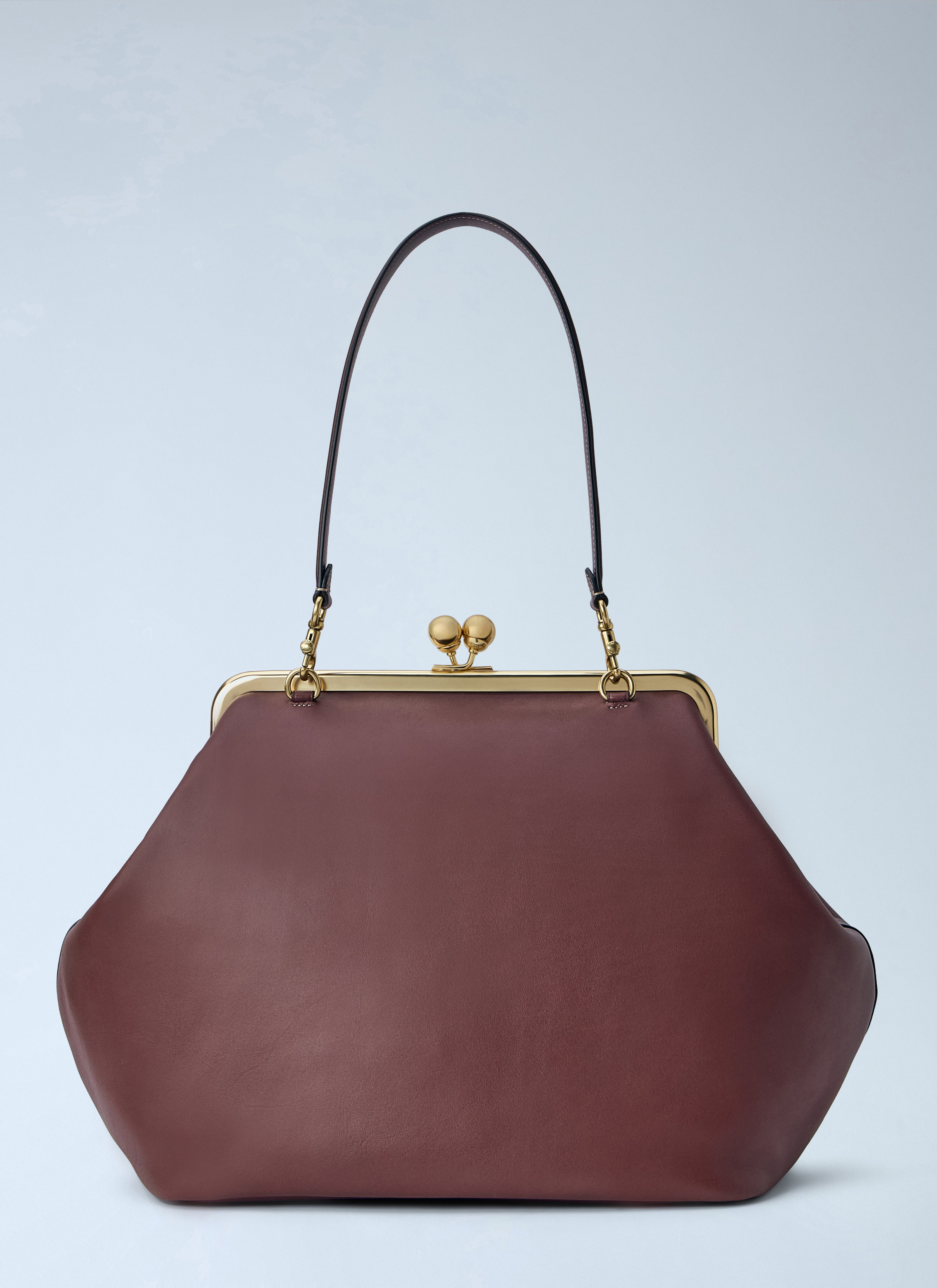 Large Kisslock Frame Bag