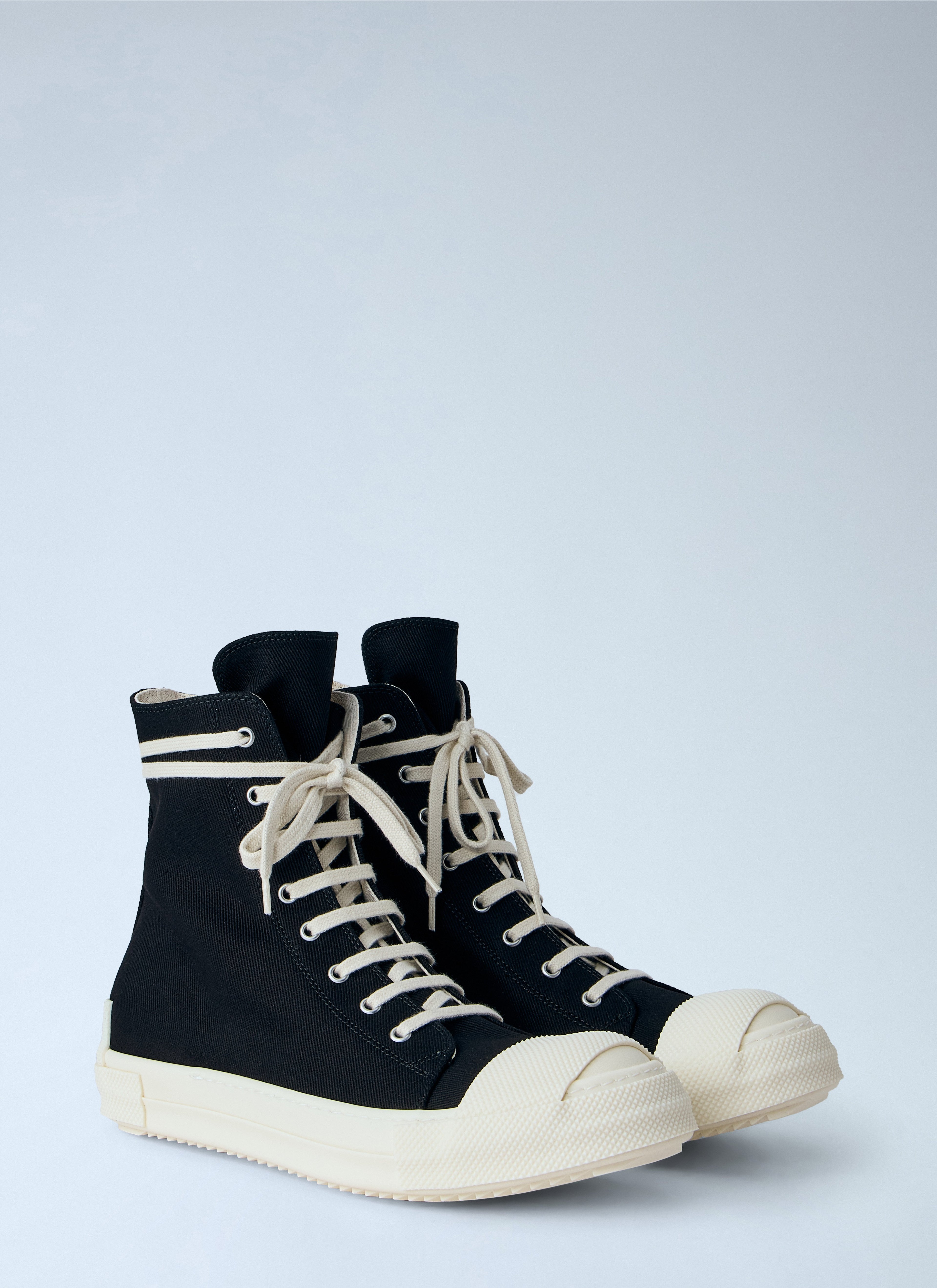 High-Top Canvas Sneakers