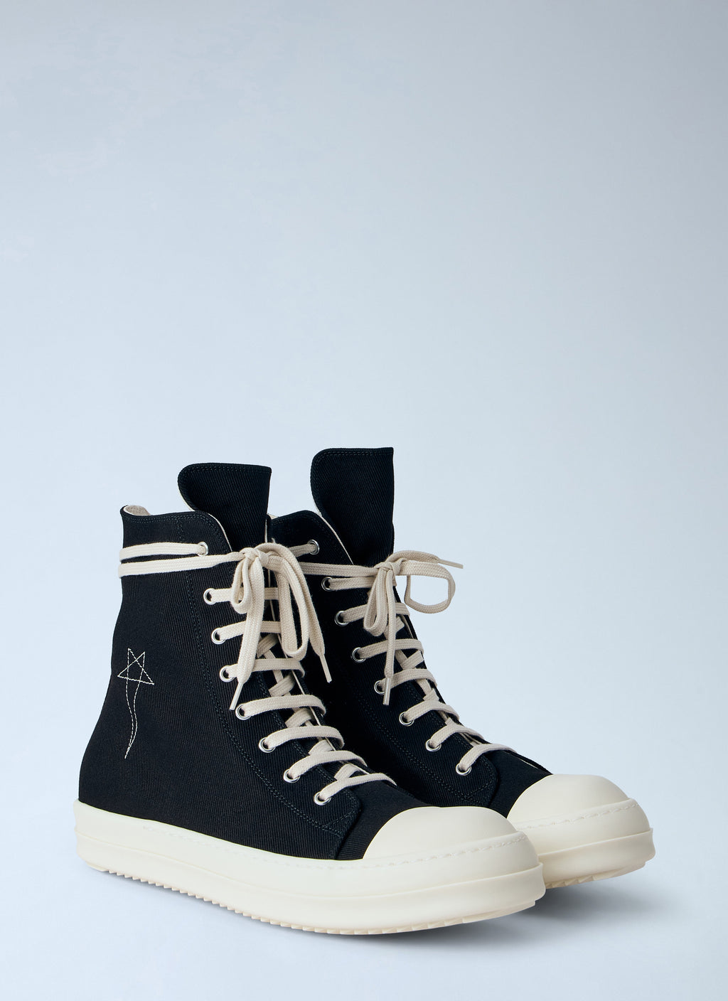High-Top Canvas Sneakers