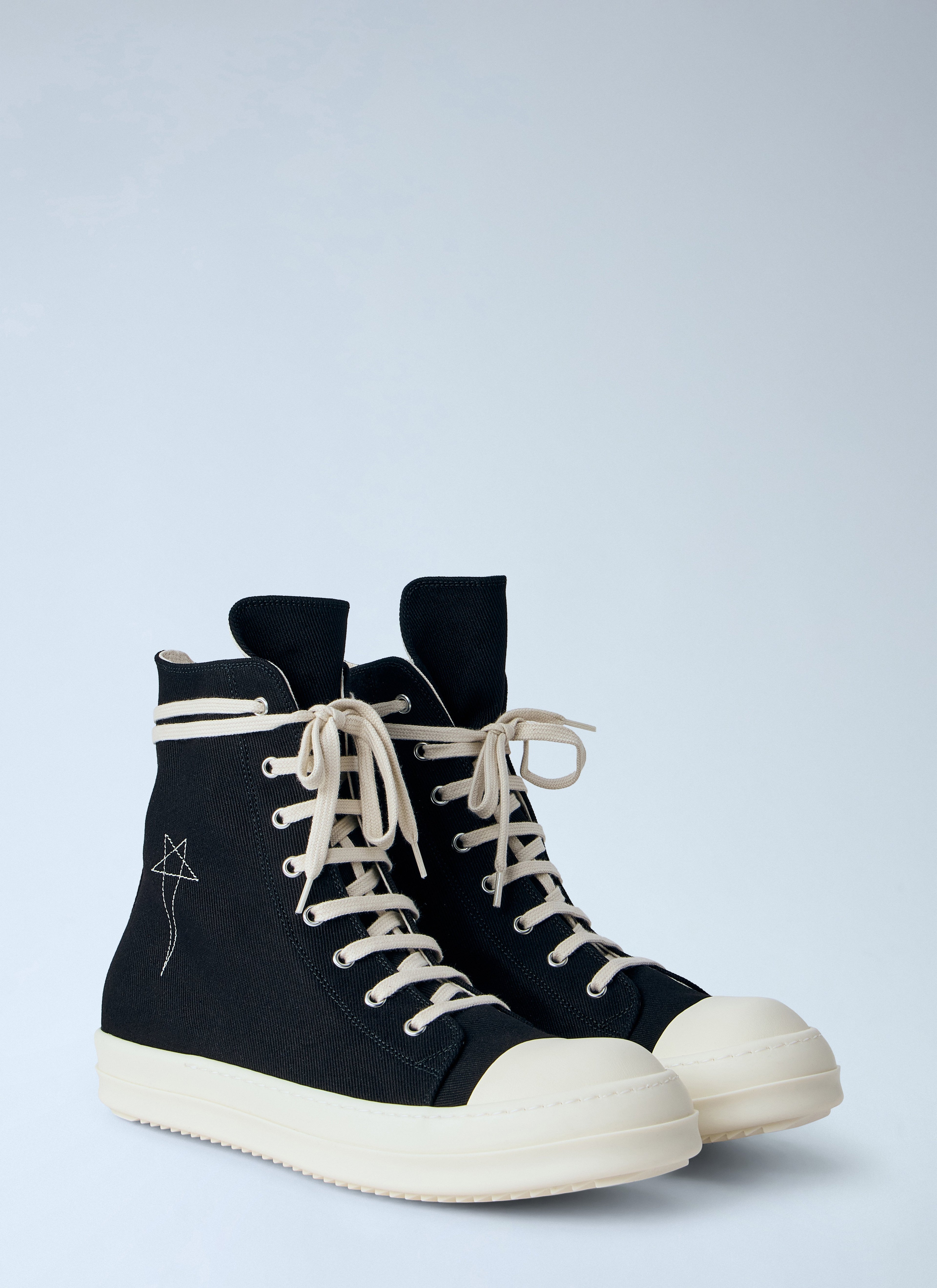 High-Top Canvas Sneakers