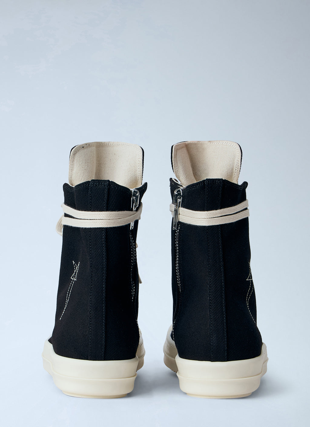 High-Top Canvas Sneakers