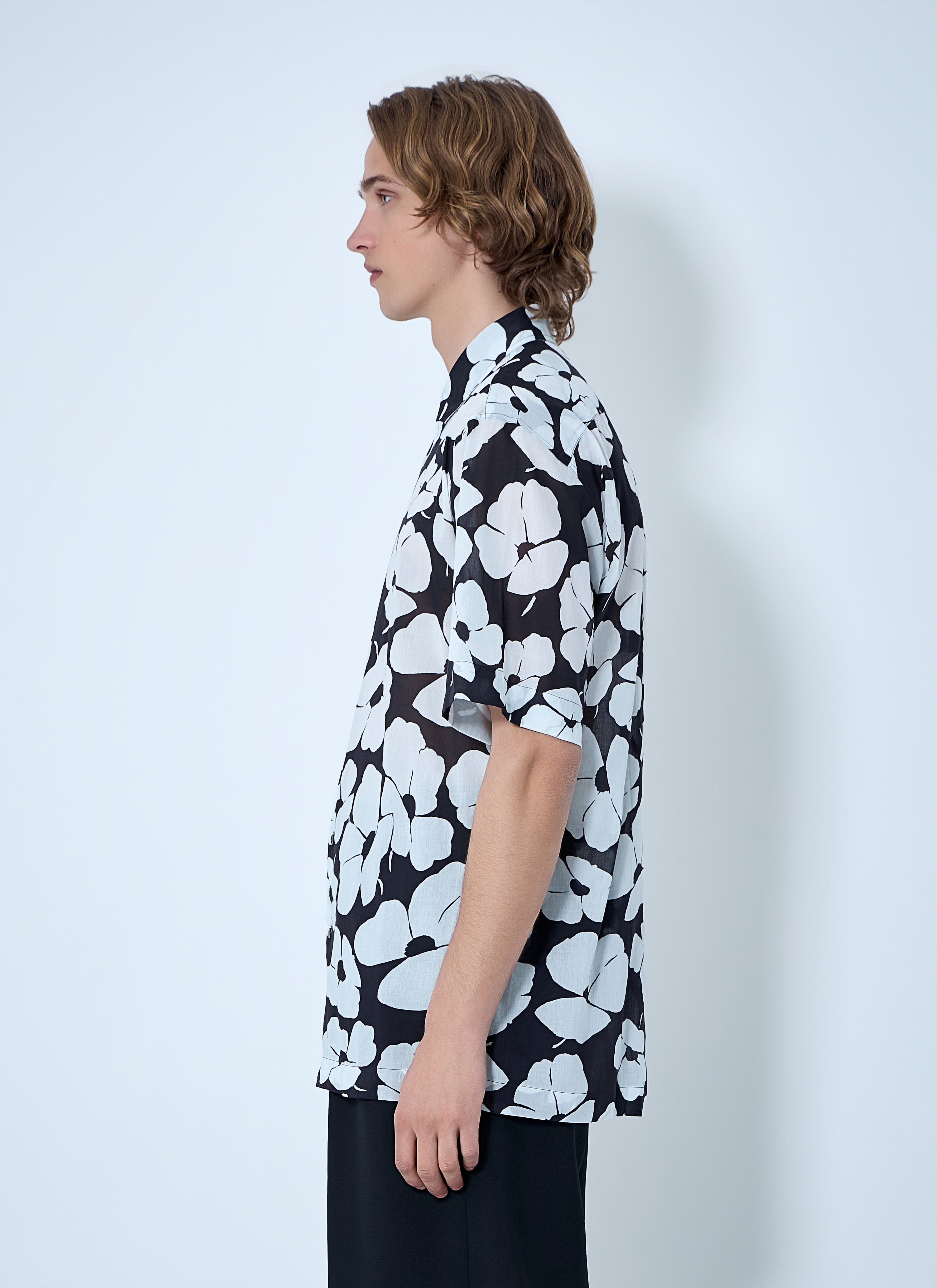 Floral Short-Sleeve Shirt