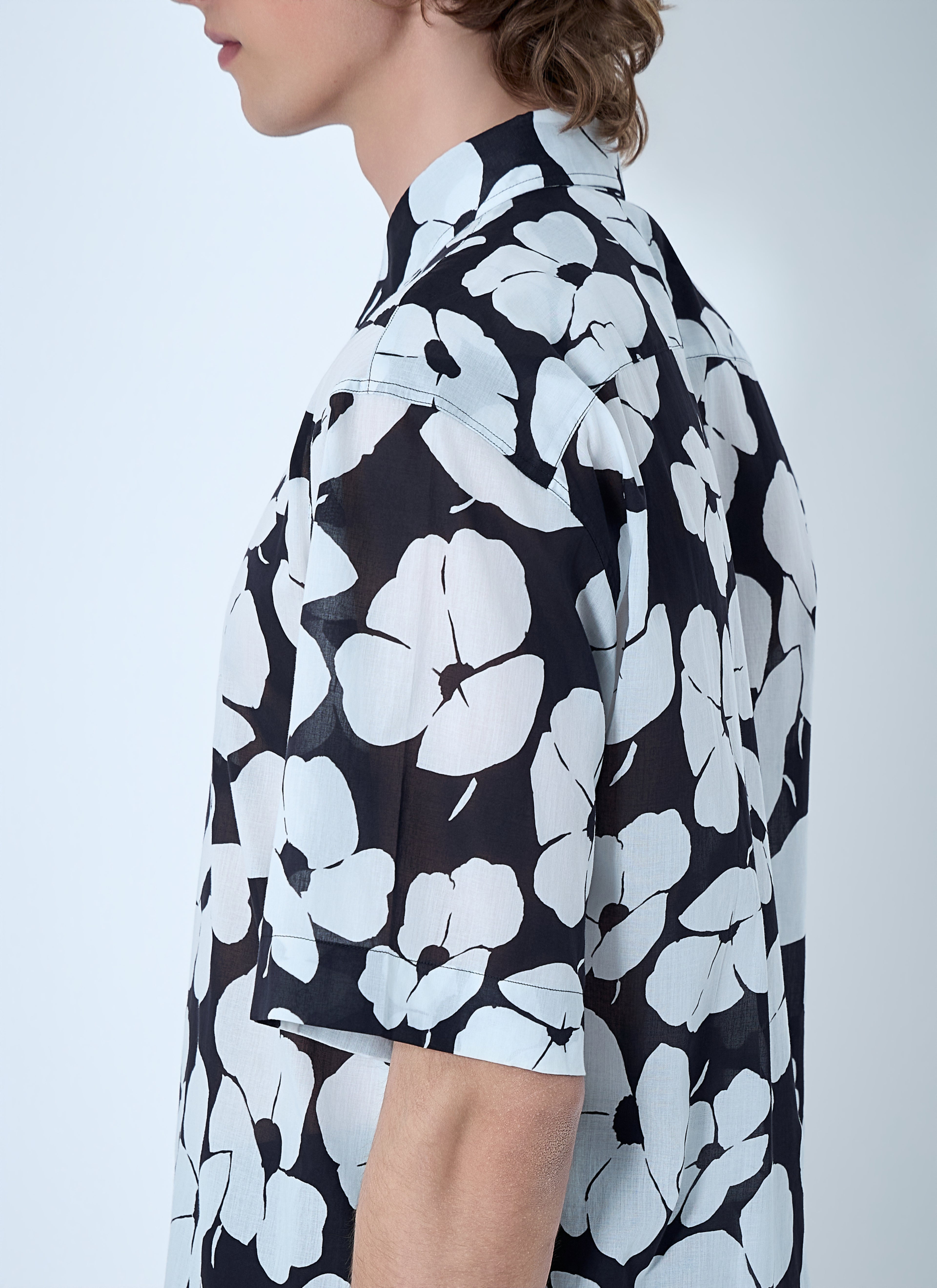 Floral Short-Sleeve Shirt