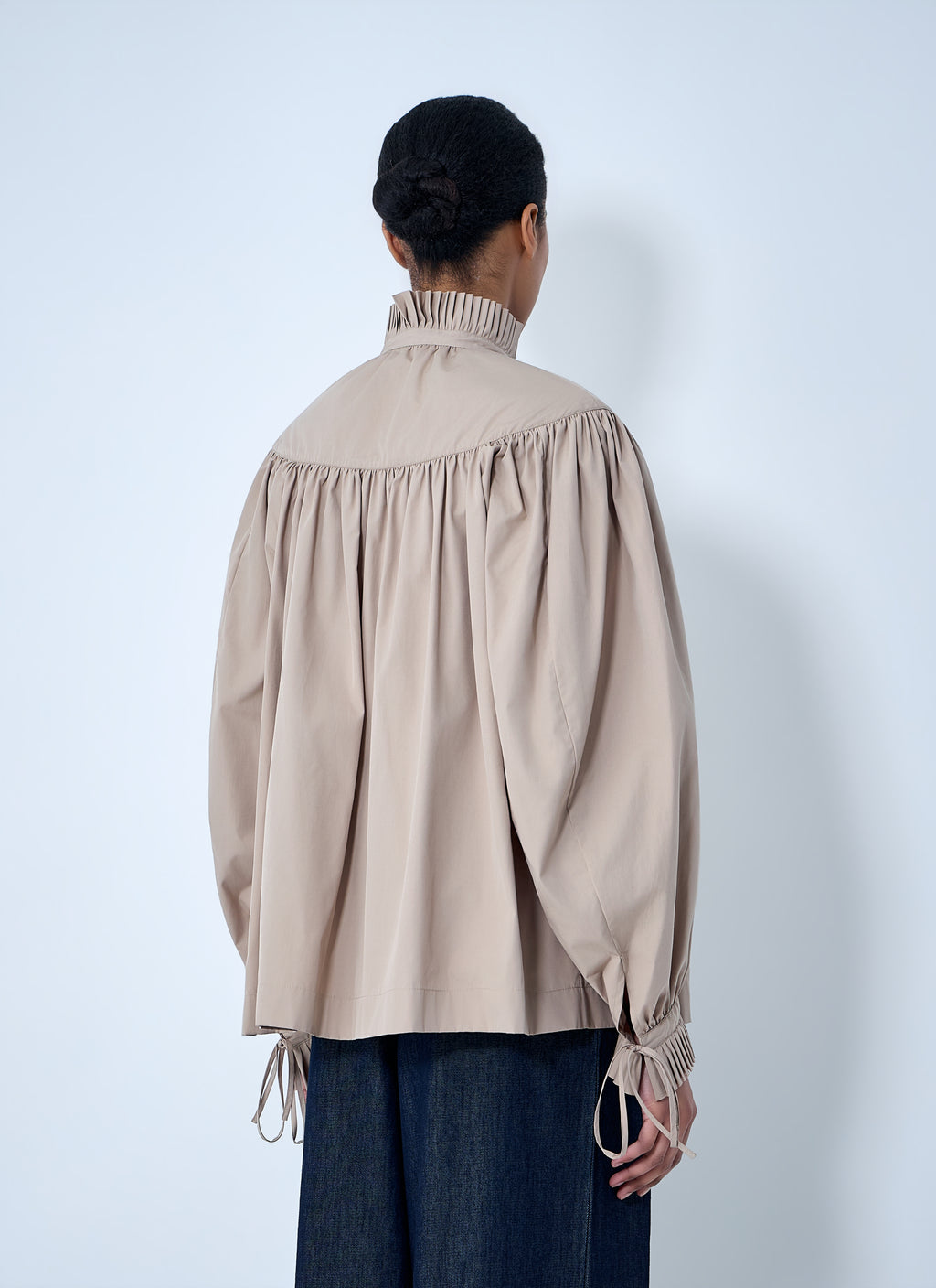 Gathered Neck Blouse