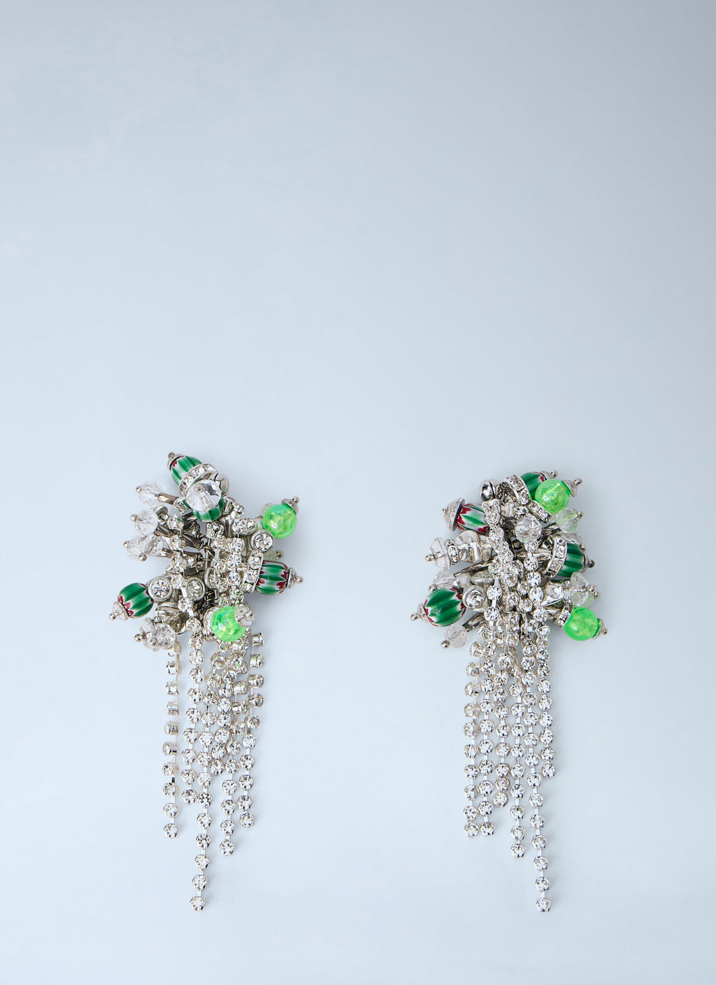 Cluster Drop Earrings