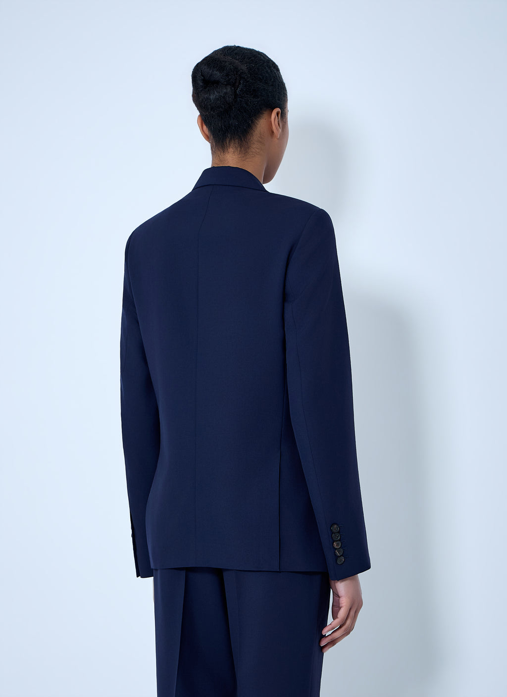 Double-Breasted Wool Blazer