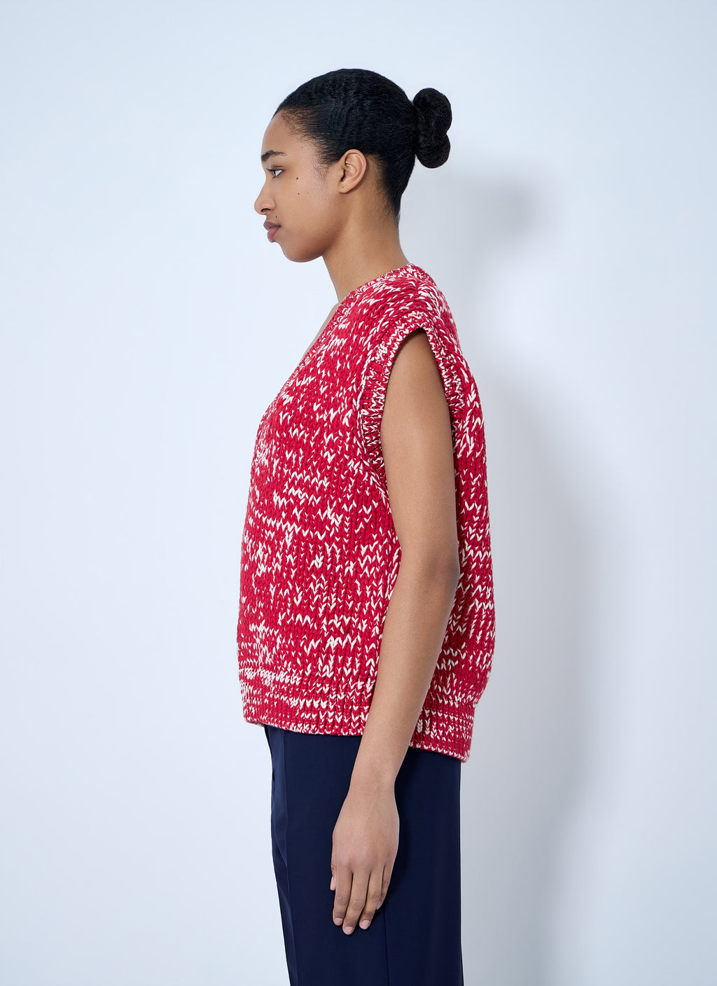 Sleeveless Knit Top