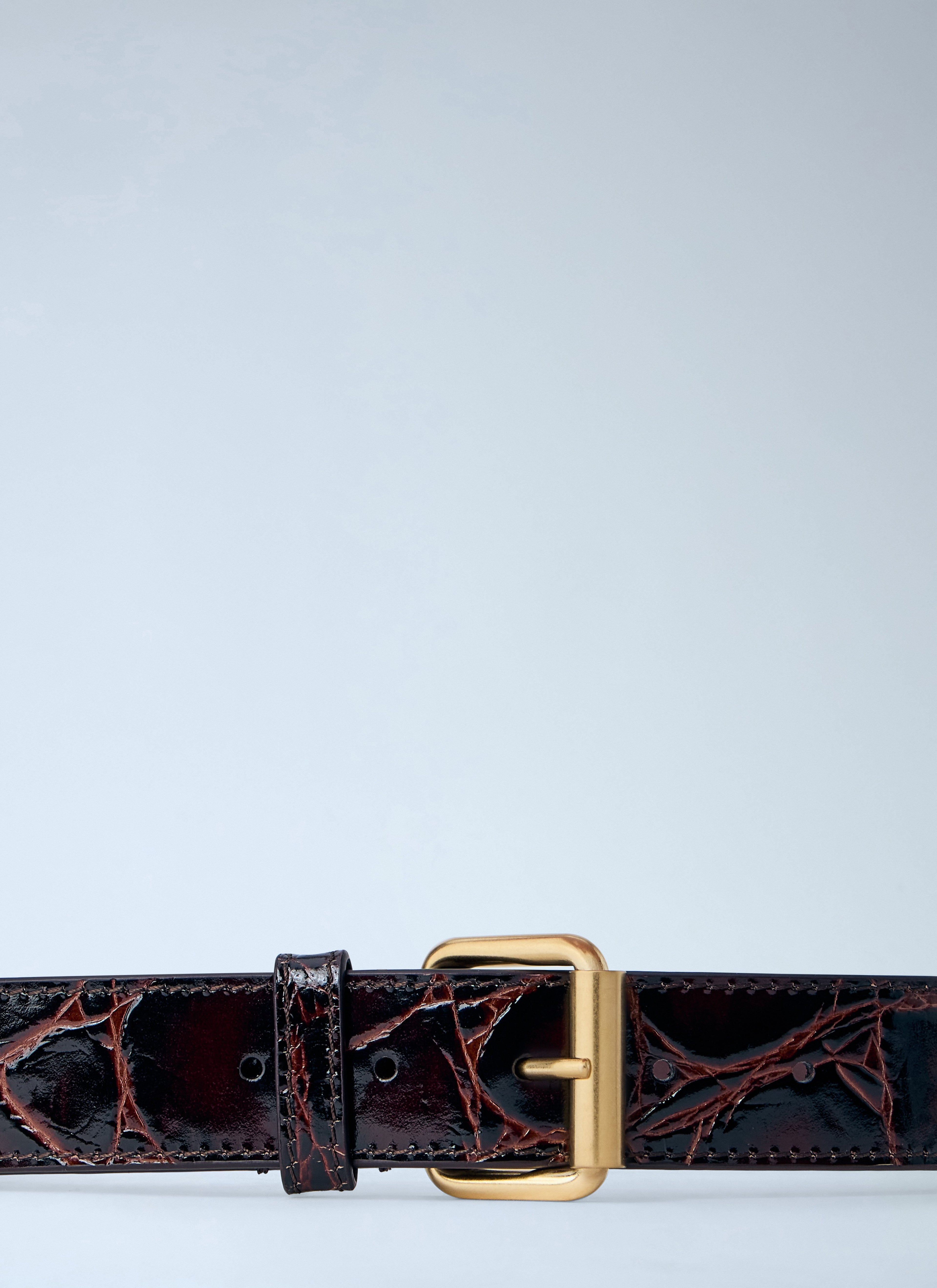 Embossed Leather Belt