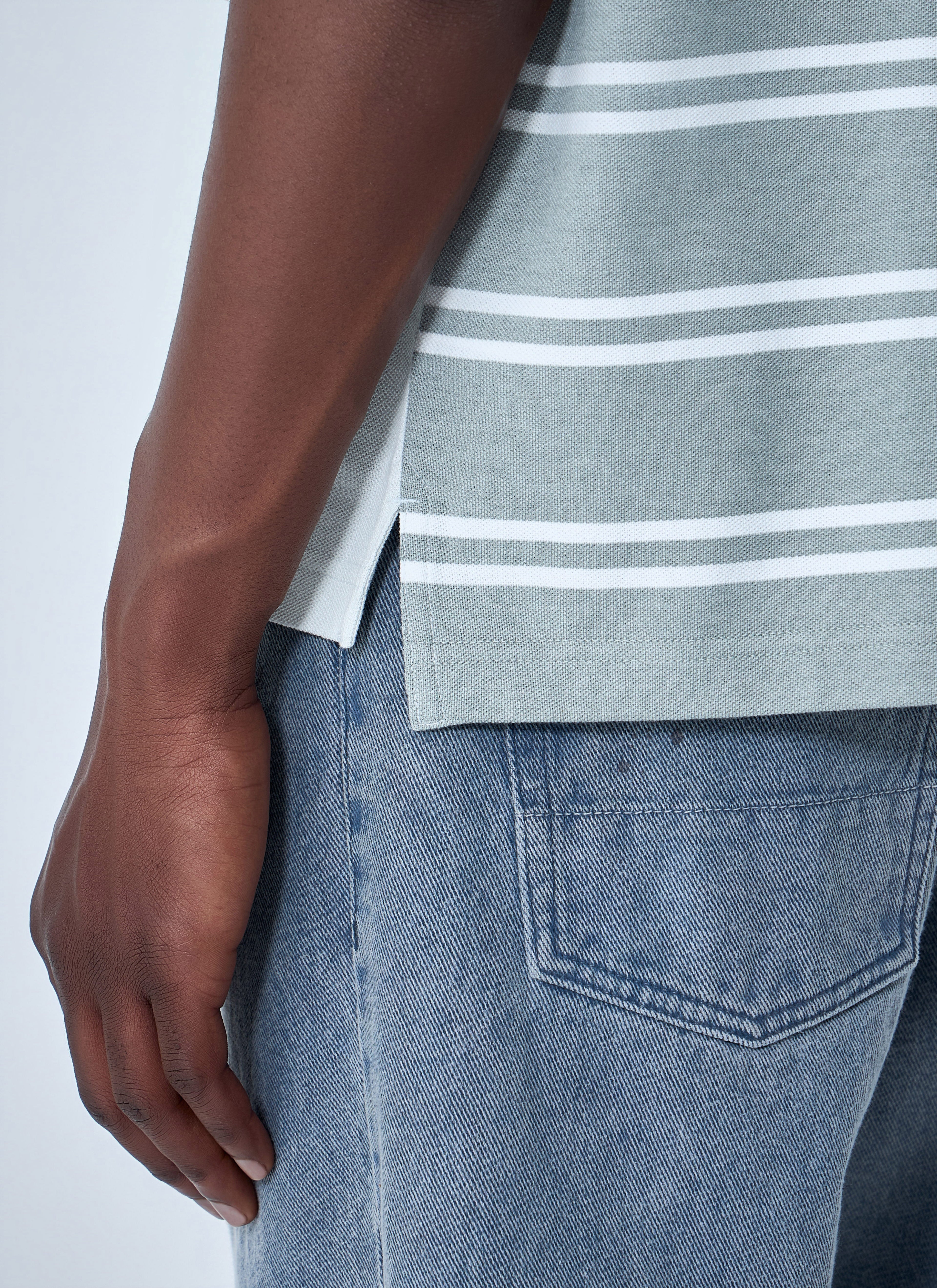 Striped Polo Shirt