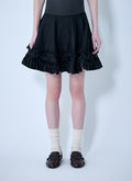 Duchesse Nylon Mini Frill Circle Skirt