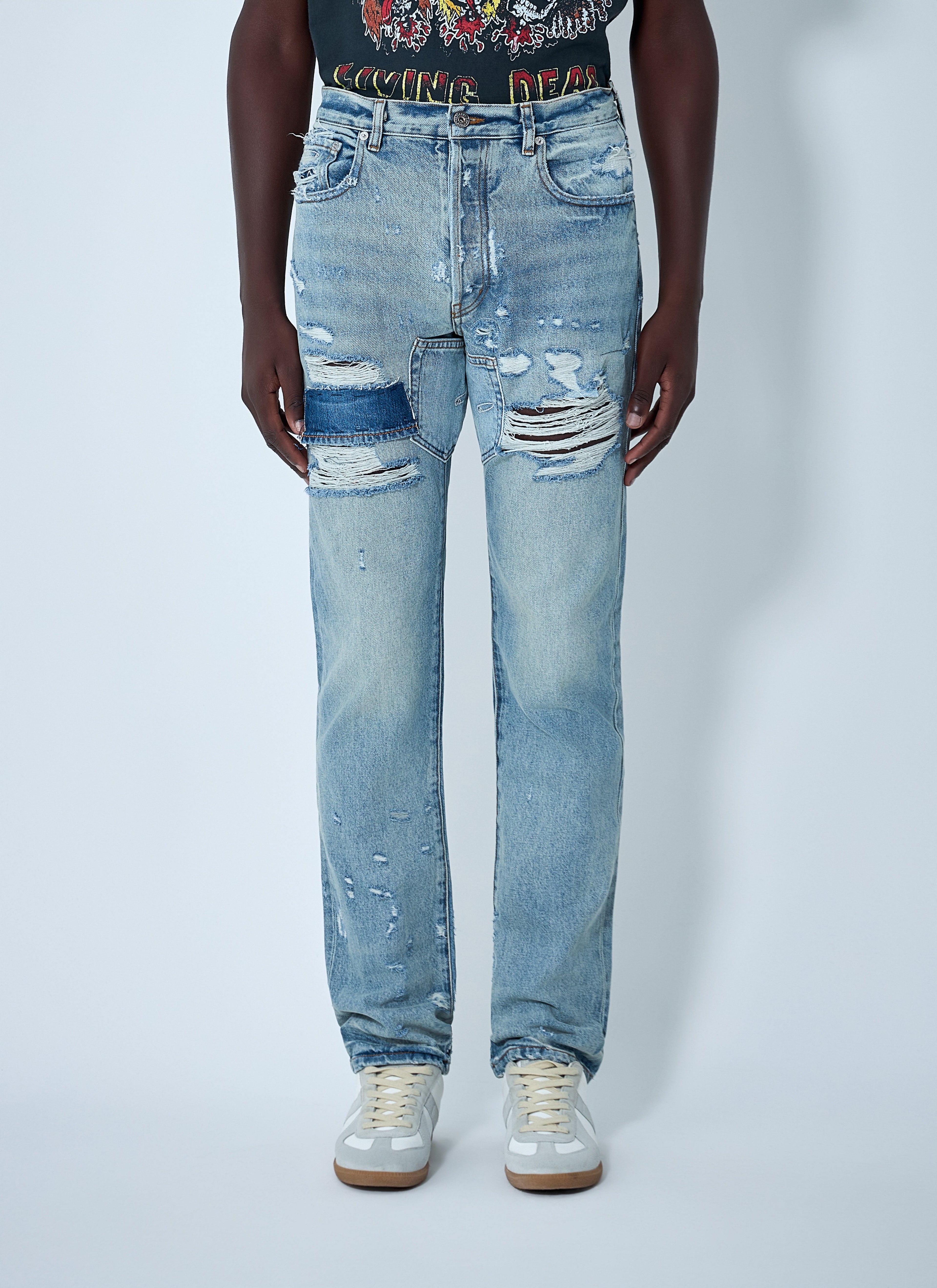 Distressed Bowery 5001 Jeans