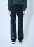 Twisted Wide Leg Jeans