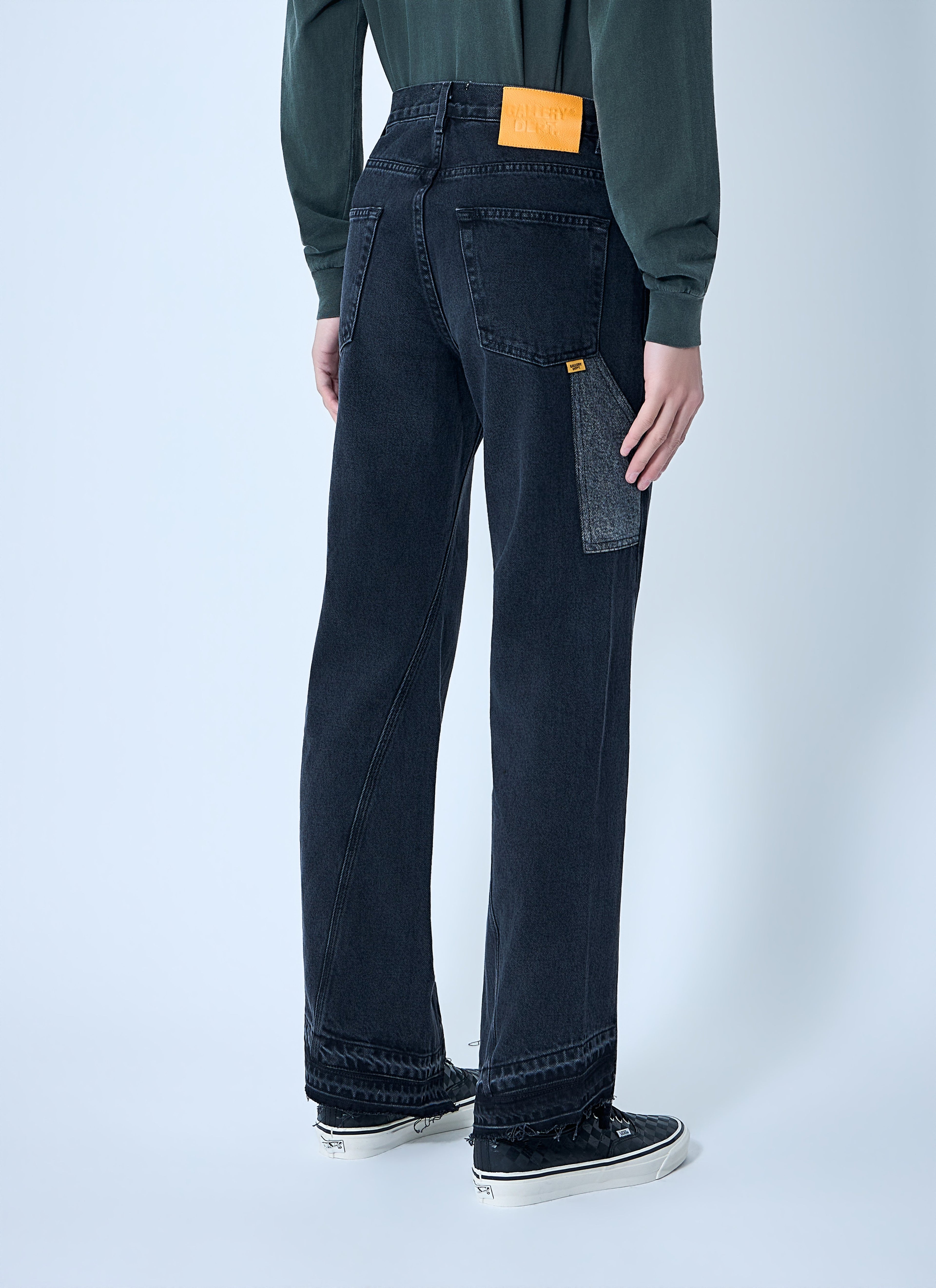 Twisted Wide Leg Jeans