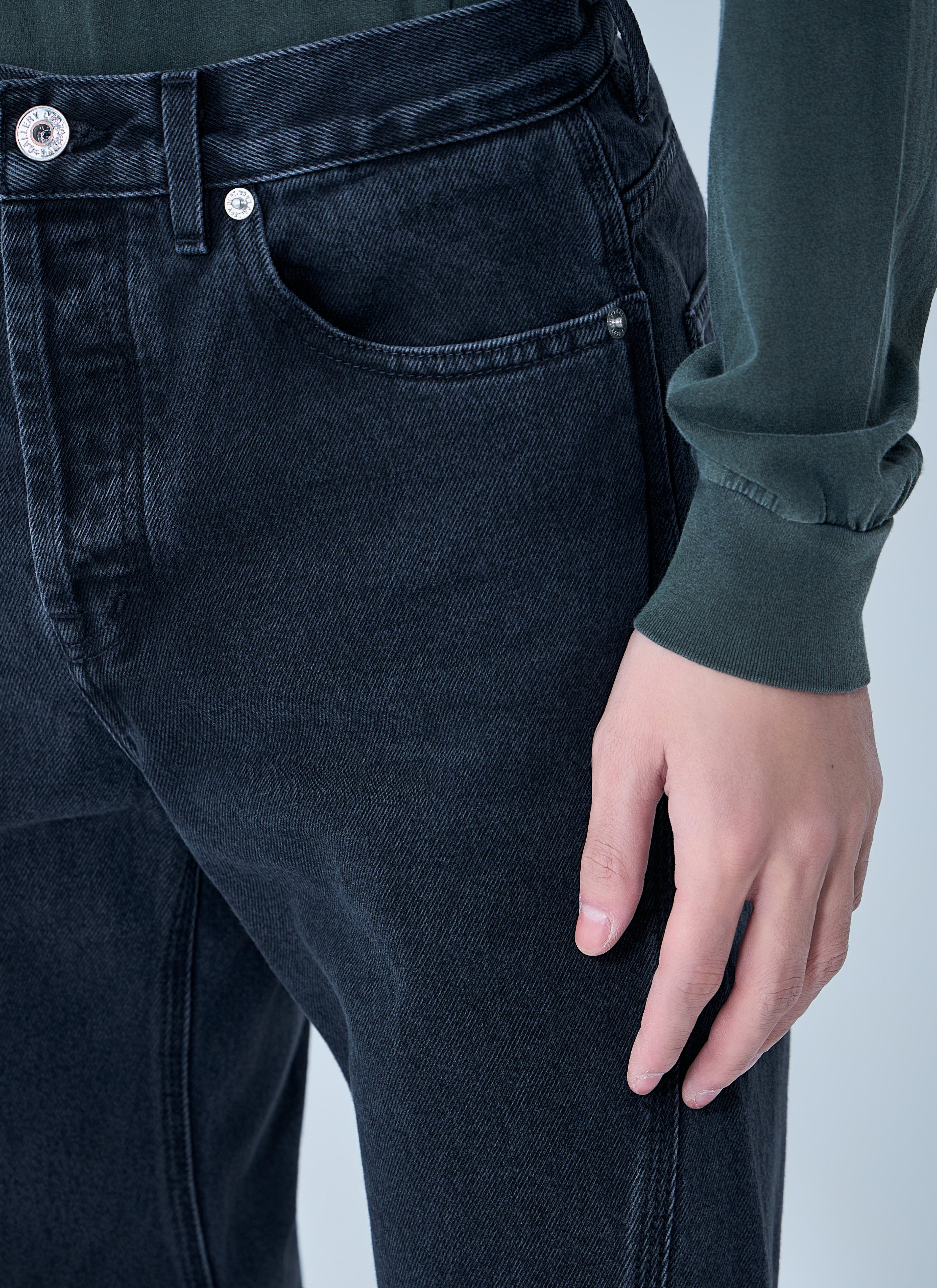 Twisted Wide Leg Jeans