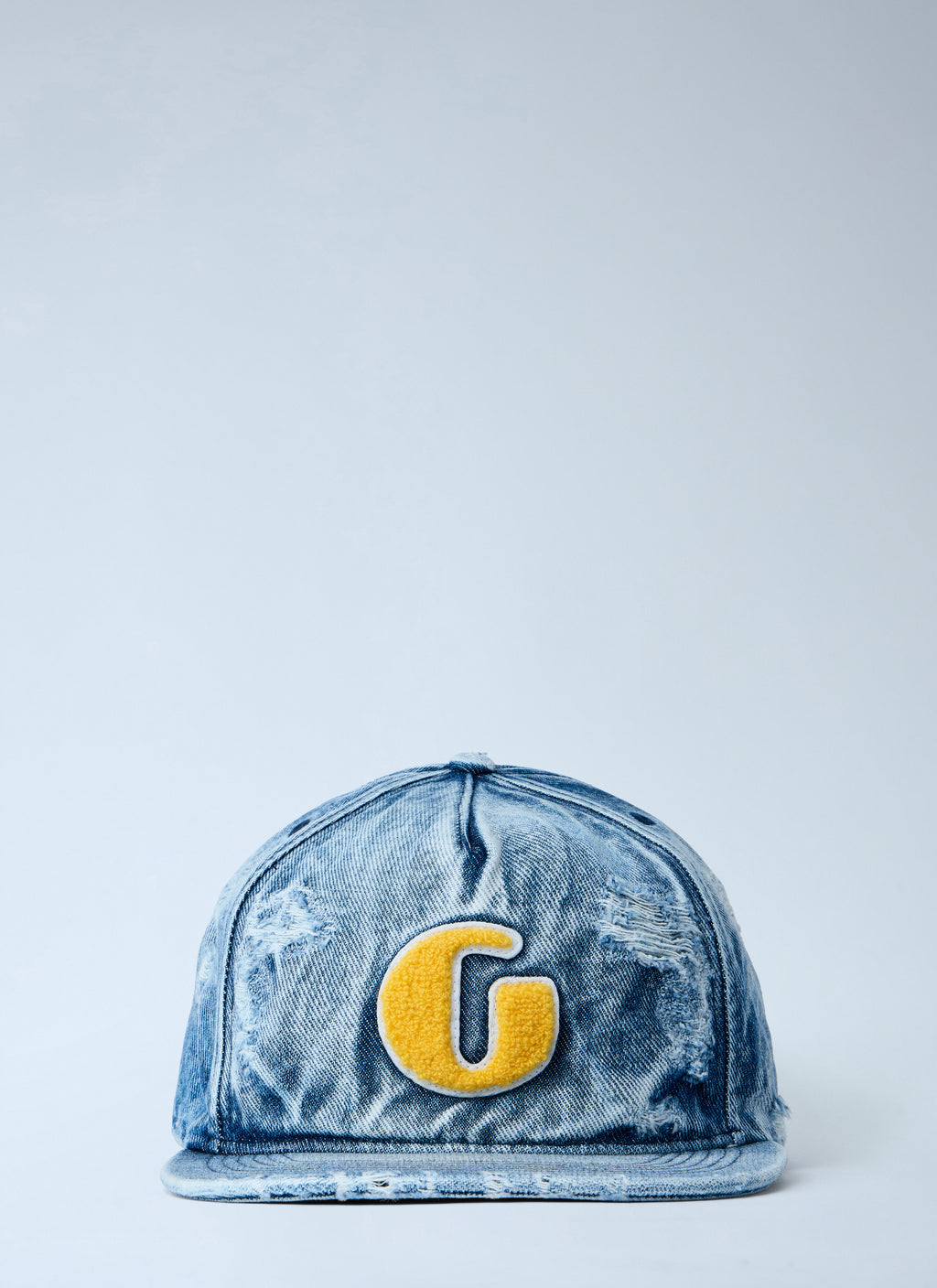 G Logo Patch Denim Cap