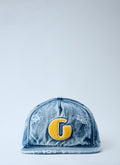 G Logo Patch Denim Cap