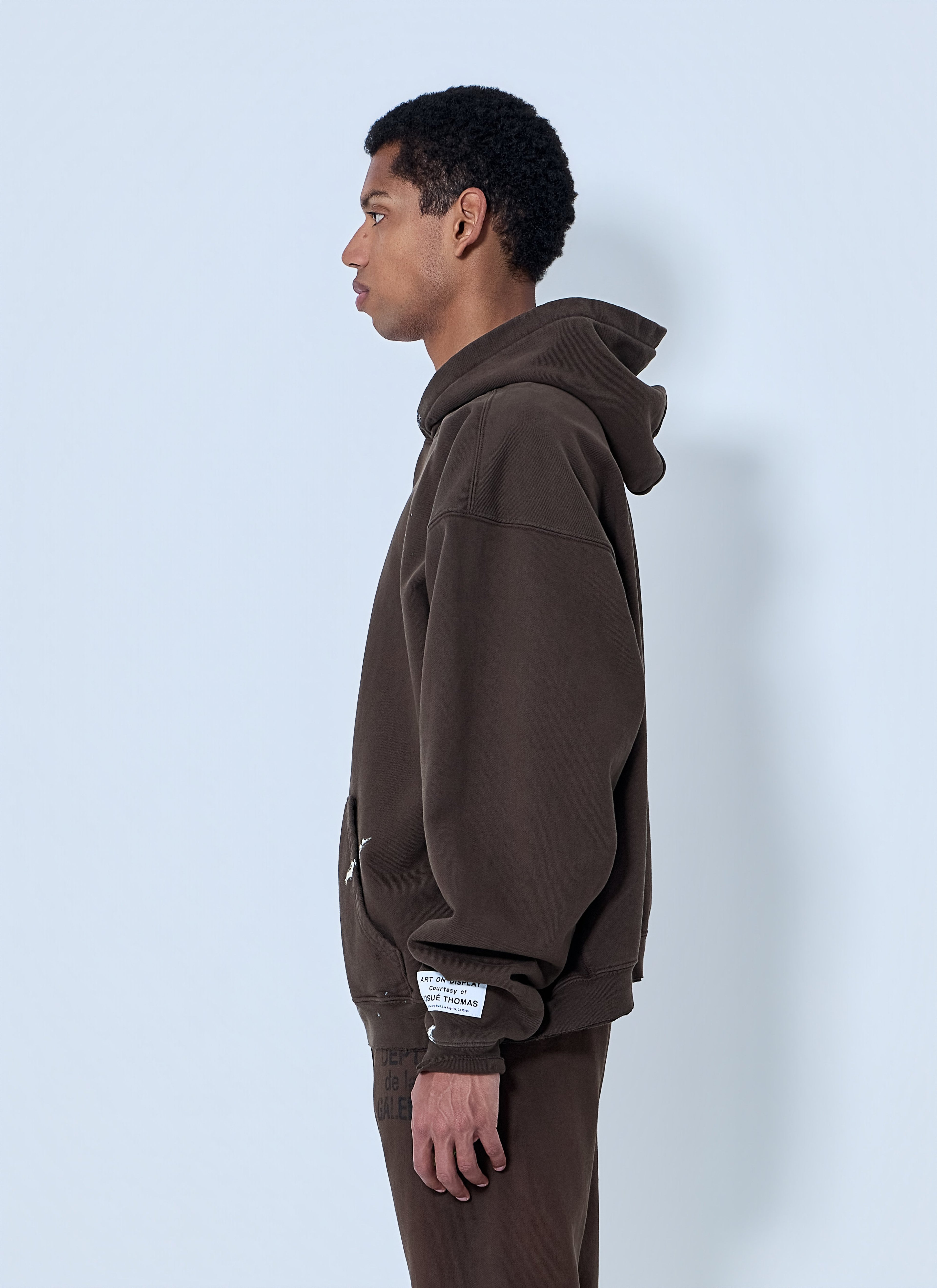 Abstract Print Hoodie