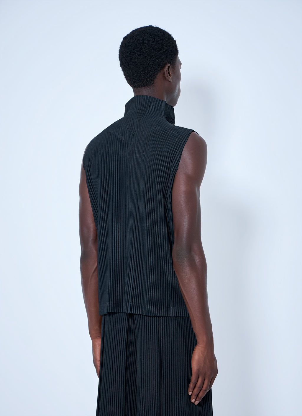 Sleeveless Ribbed Gilet