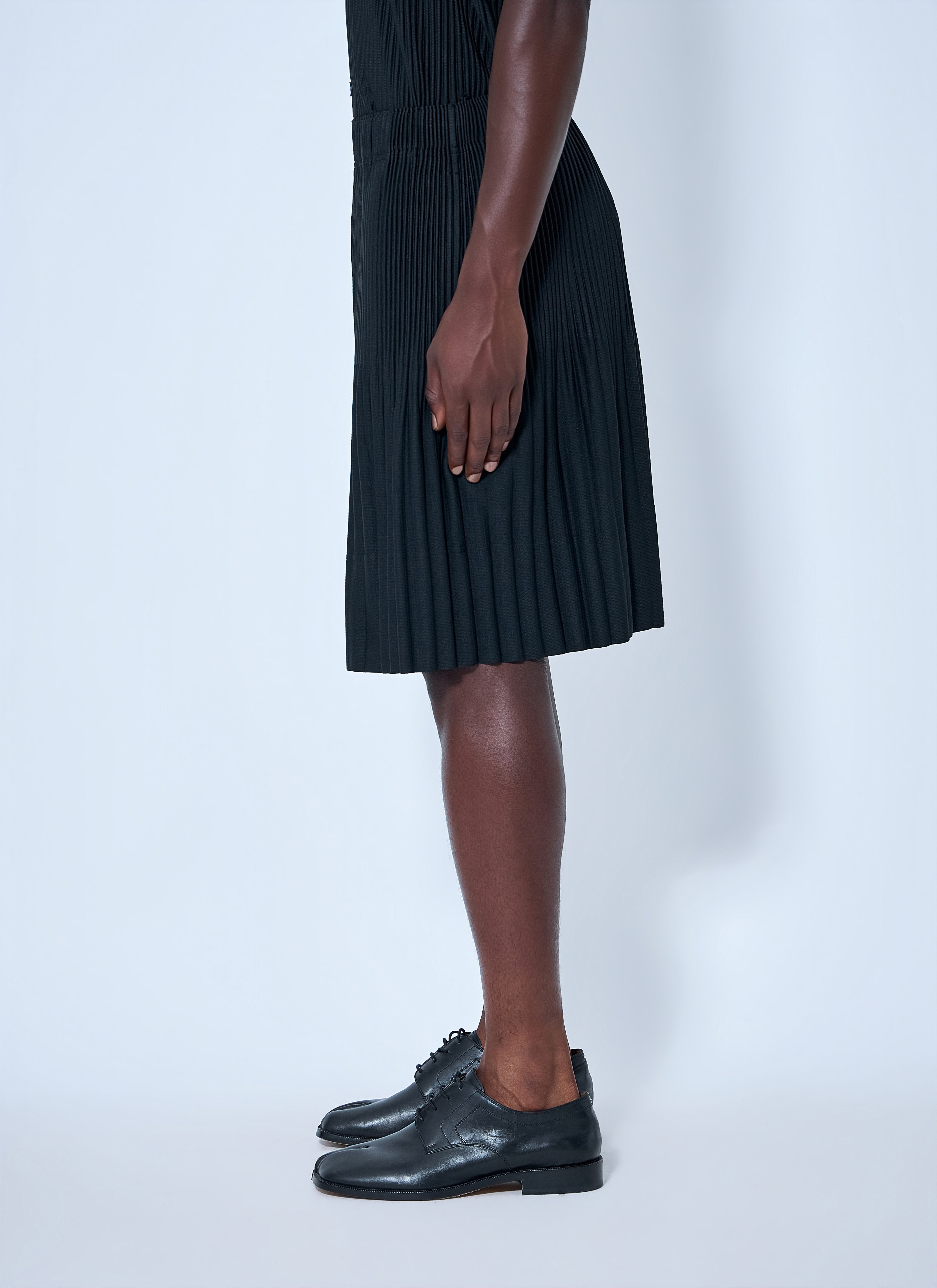 Pleat Shorts