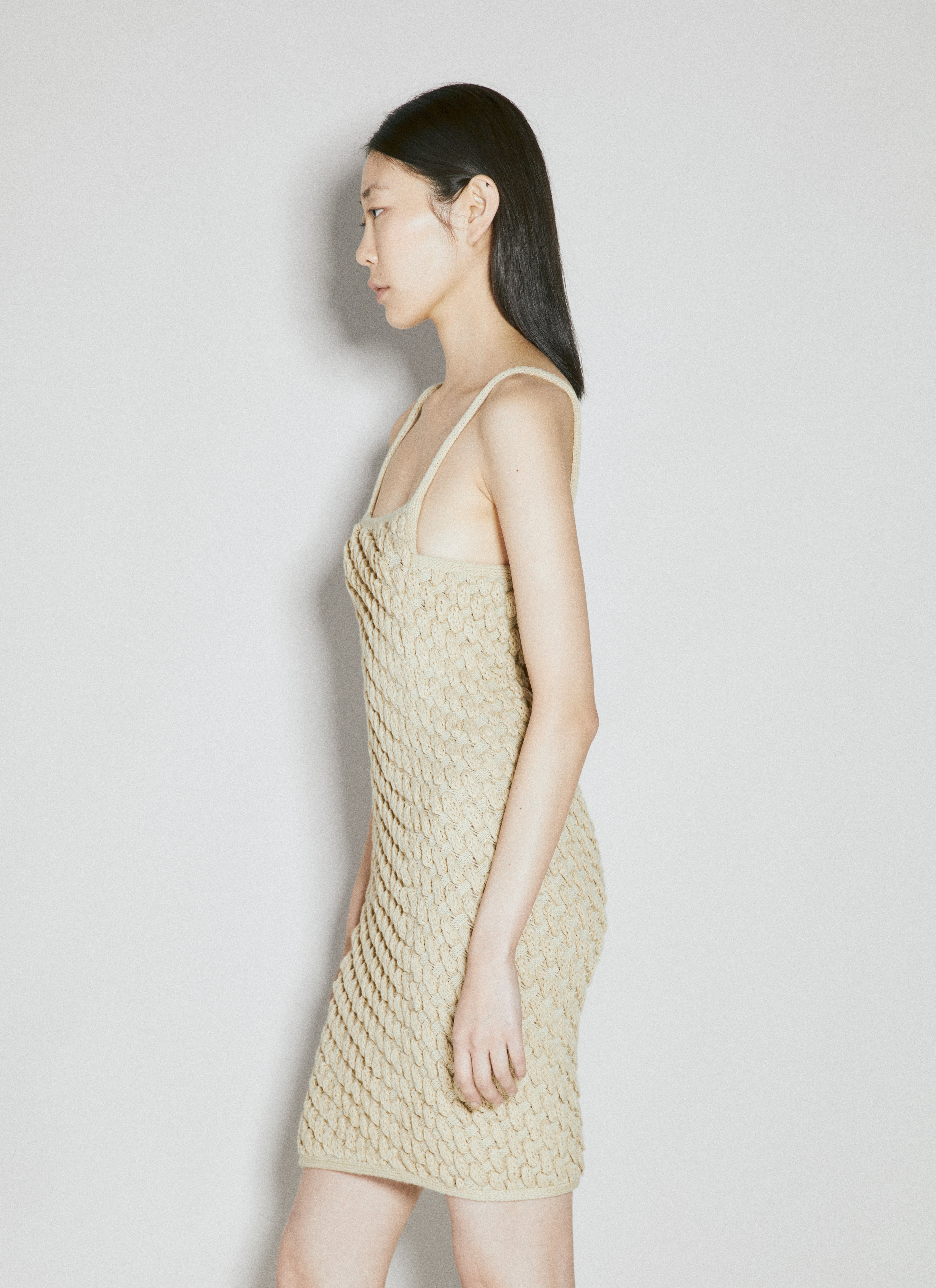 Sleeveless Cereal Knit Dress