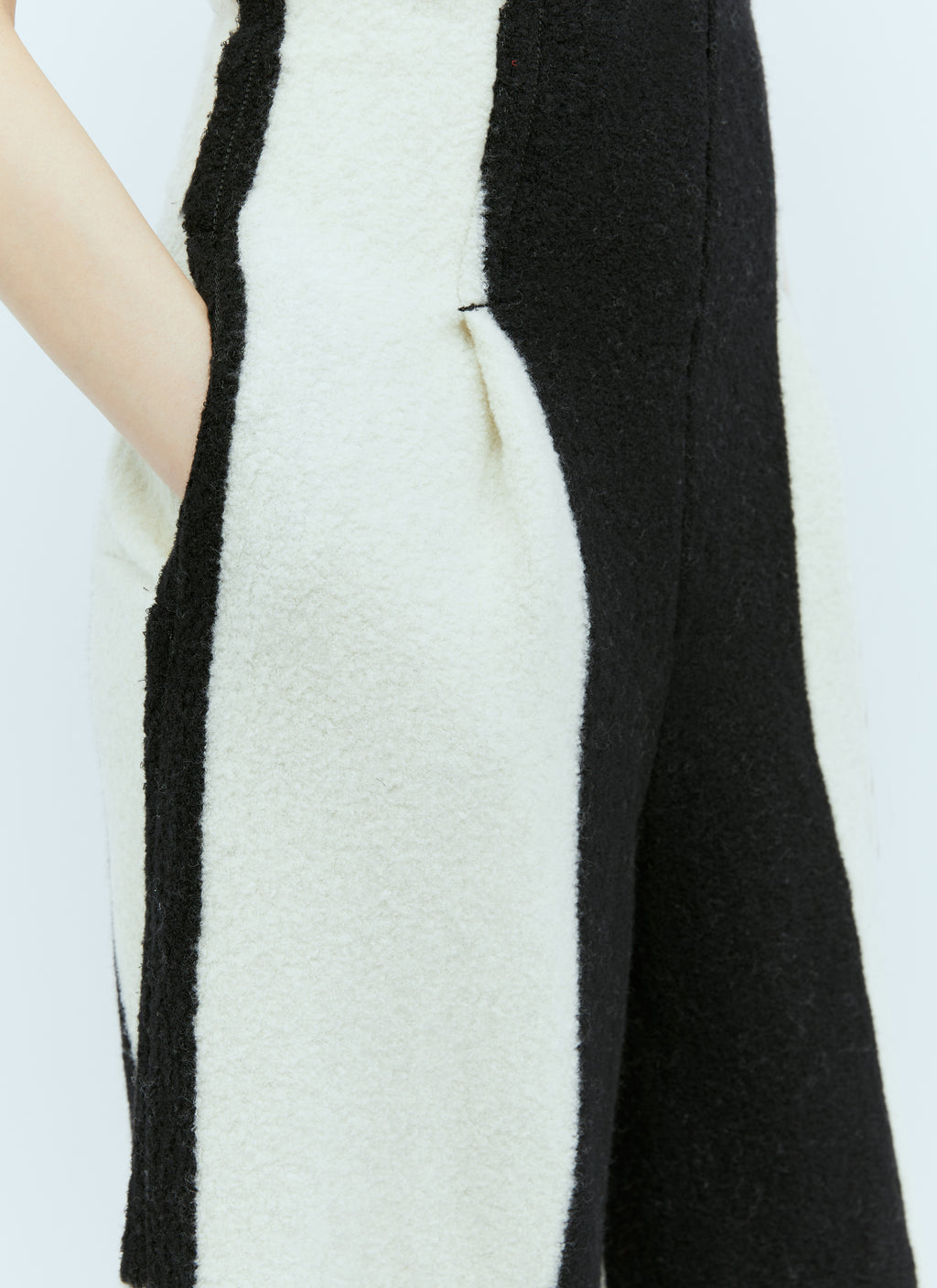 Rectilinear Milled Jumpsuit