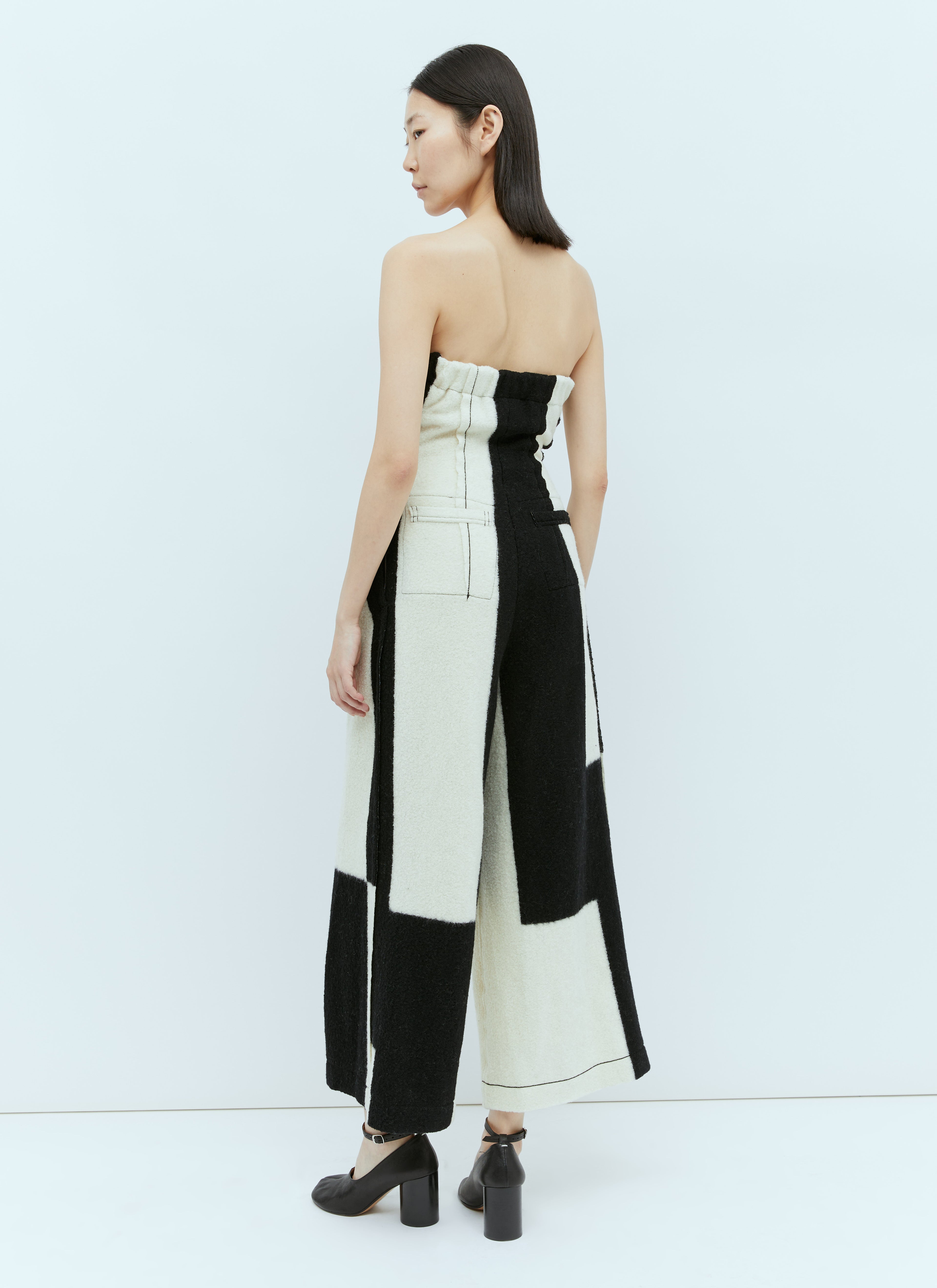 Rectilinear Milled Jumpsuit