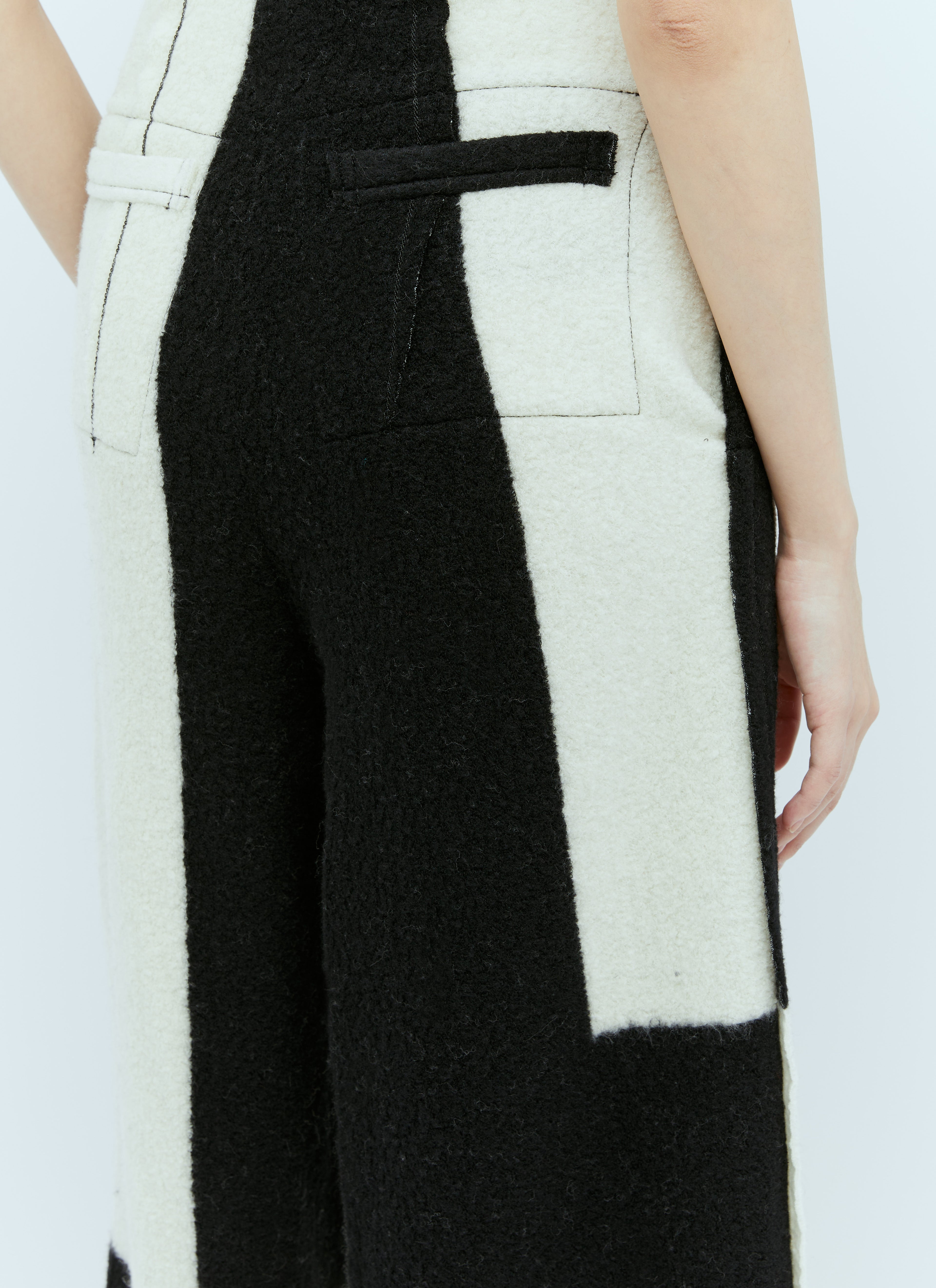 Rectilinear Milled Jumpsuit