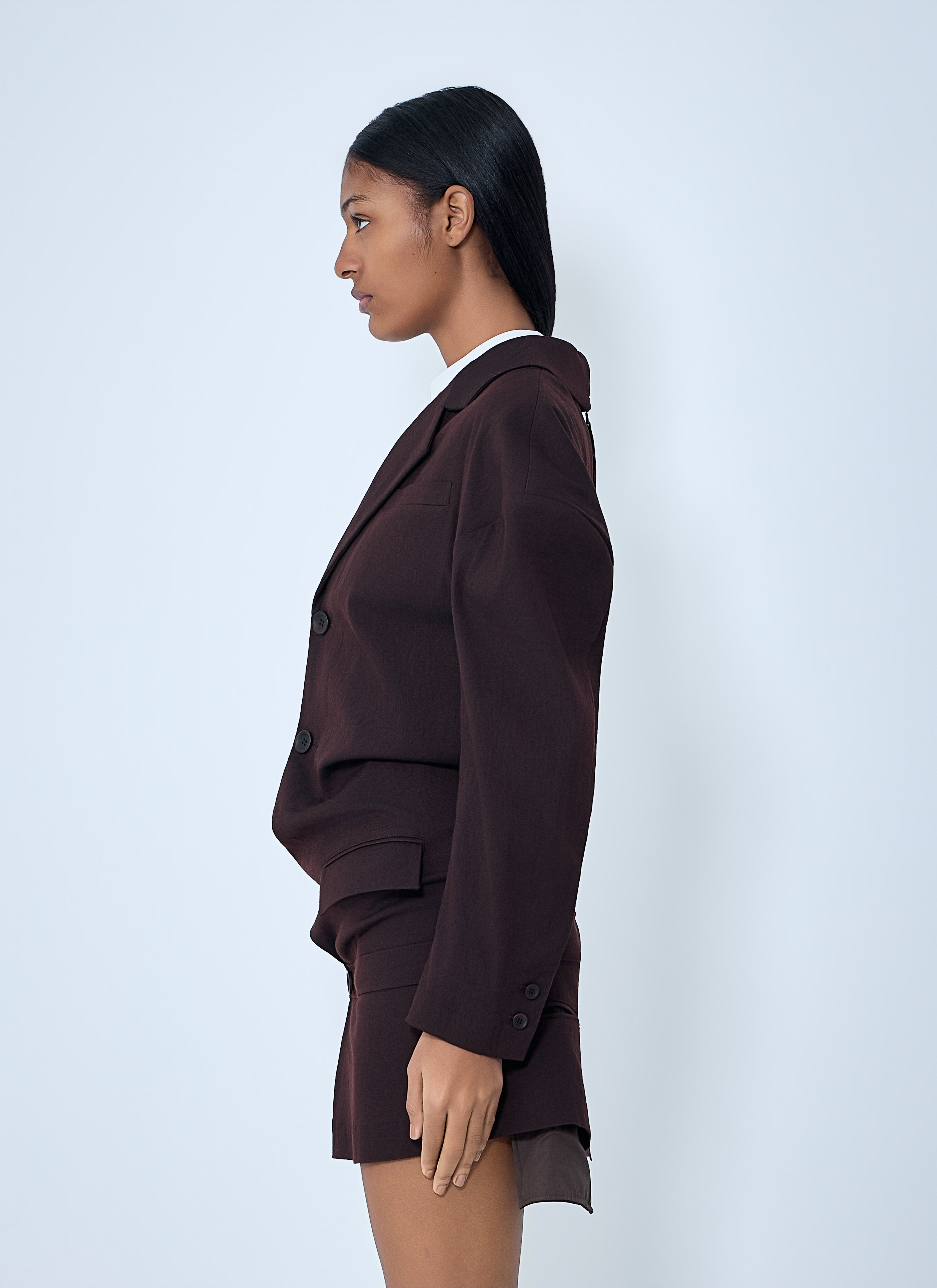 Tailored Blazer Mini Dress